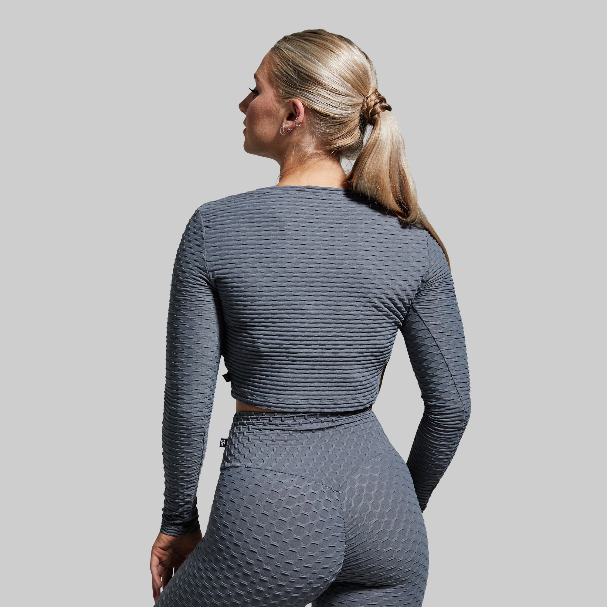 Summit Crop Top (Slate) - Image 2