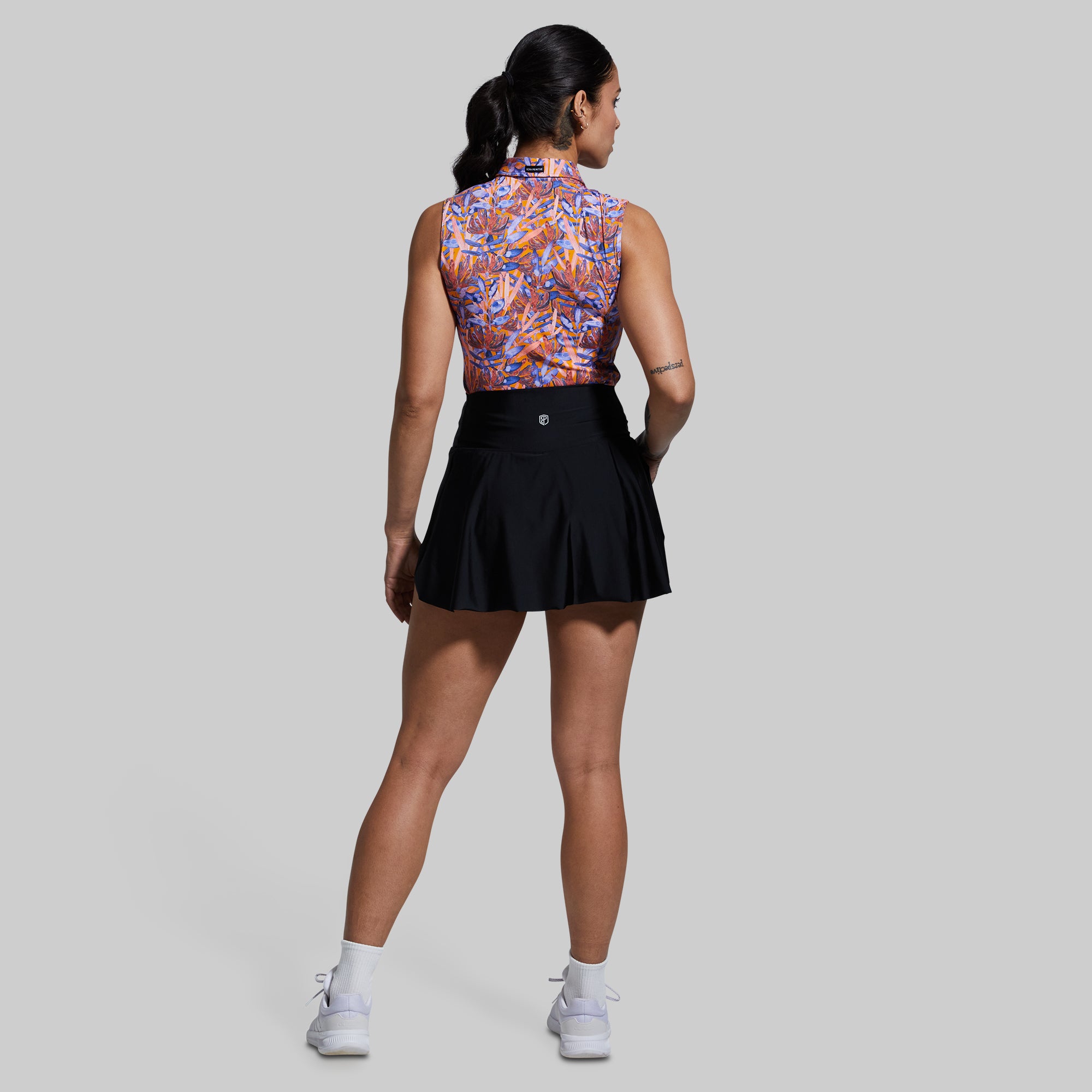 Victory Sleeveless Polo (Aster Jungle) - Image 4