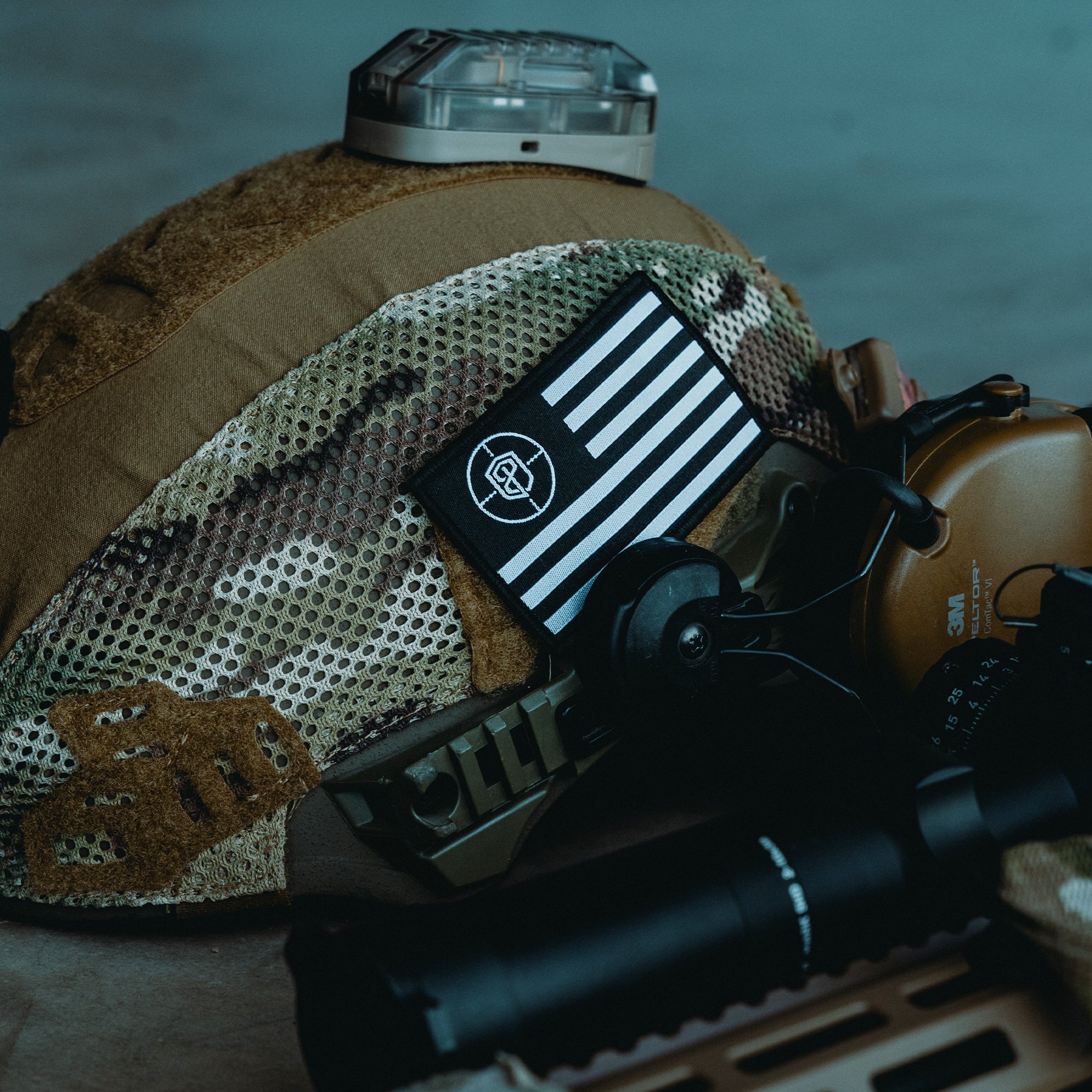 Born Primitive Velcro Flag Patch (Tactical) - Image 2