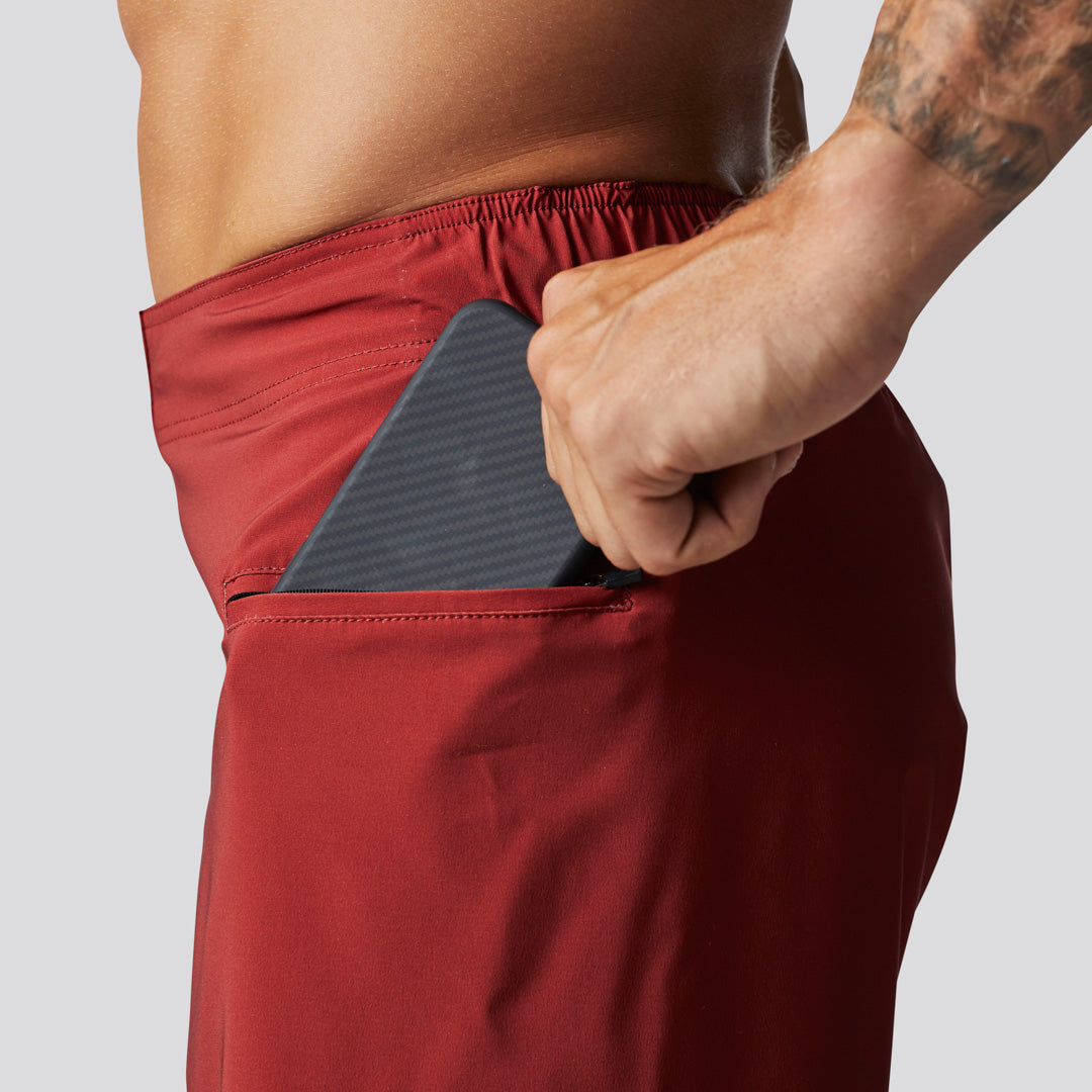 American Defender Short Velcro 3.0 (Crimson) - Image 5