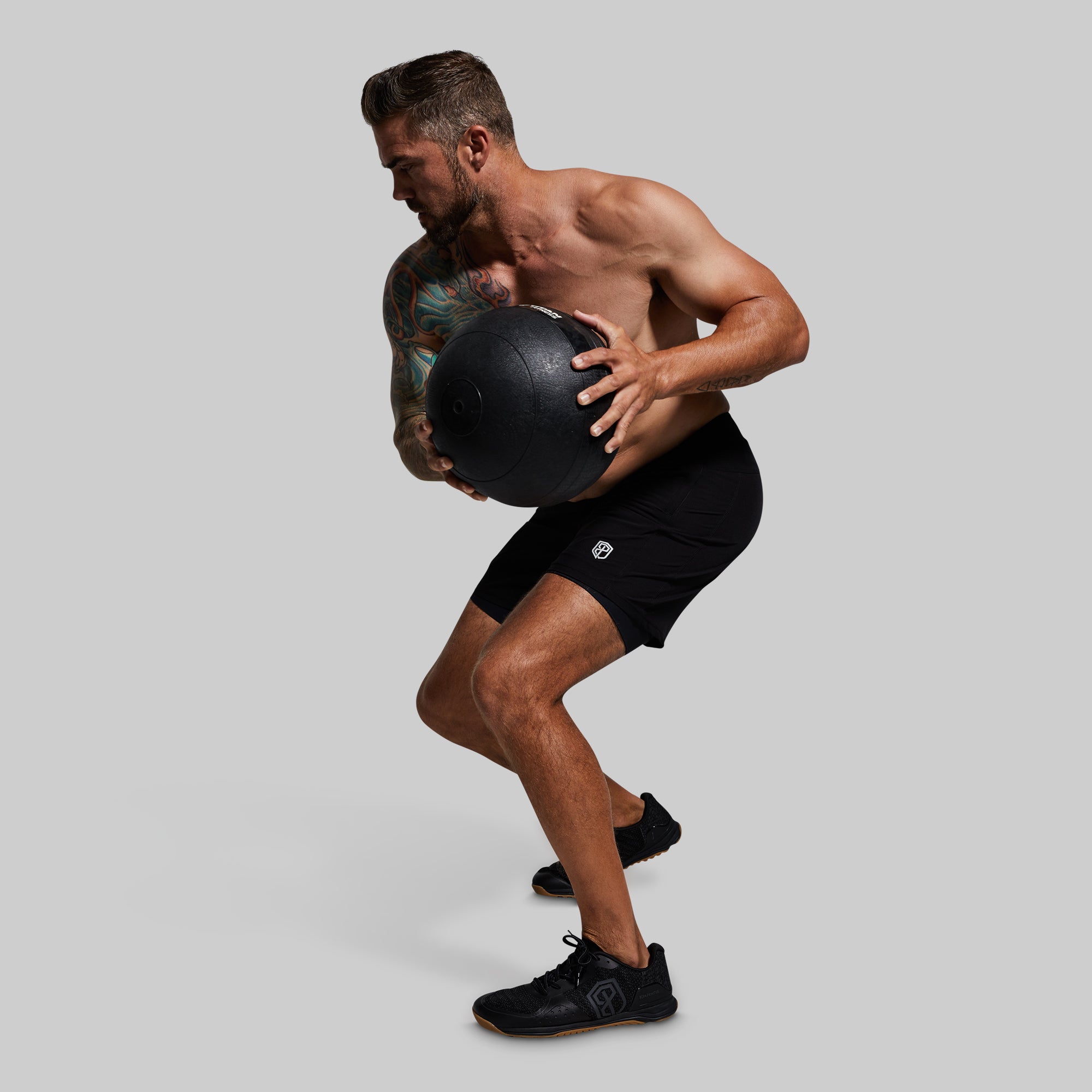 Versatile Short w/ Compression 7 (Black) - Image 5