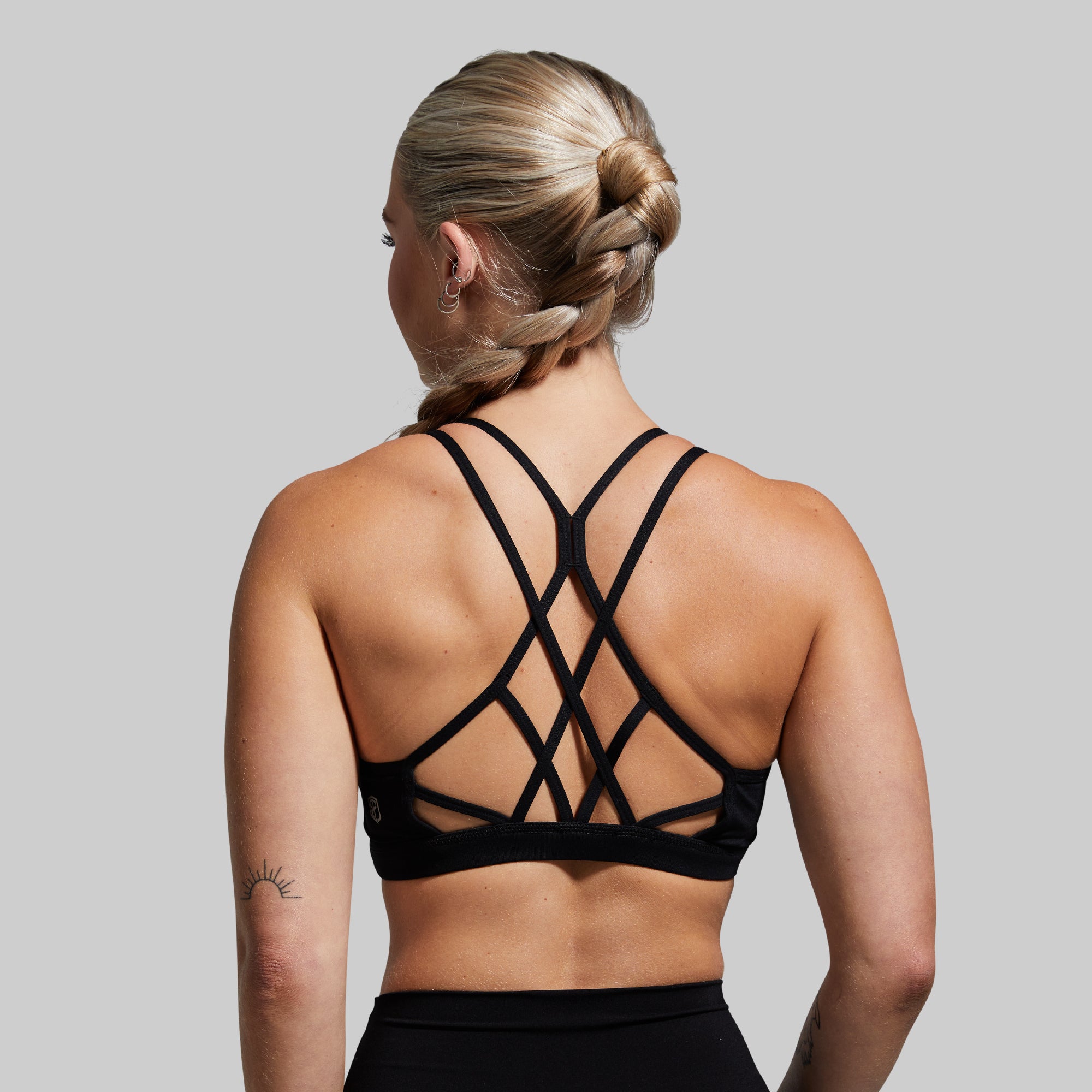 Warrior Original Sports Bra (Black) - Image 3