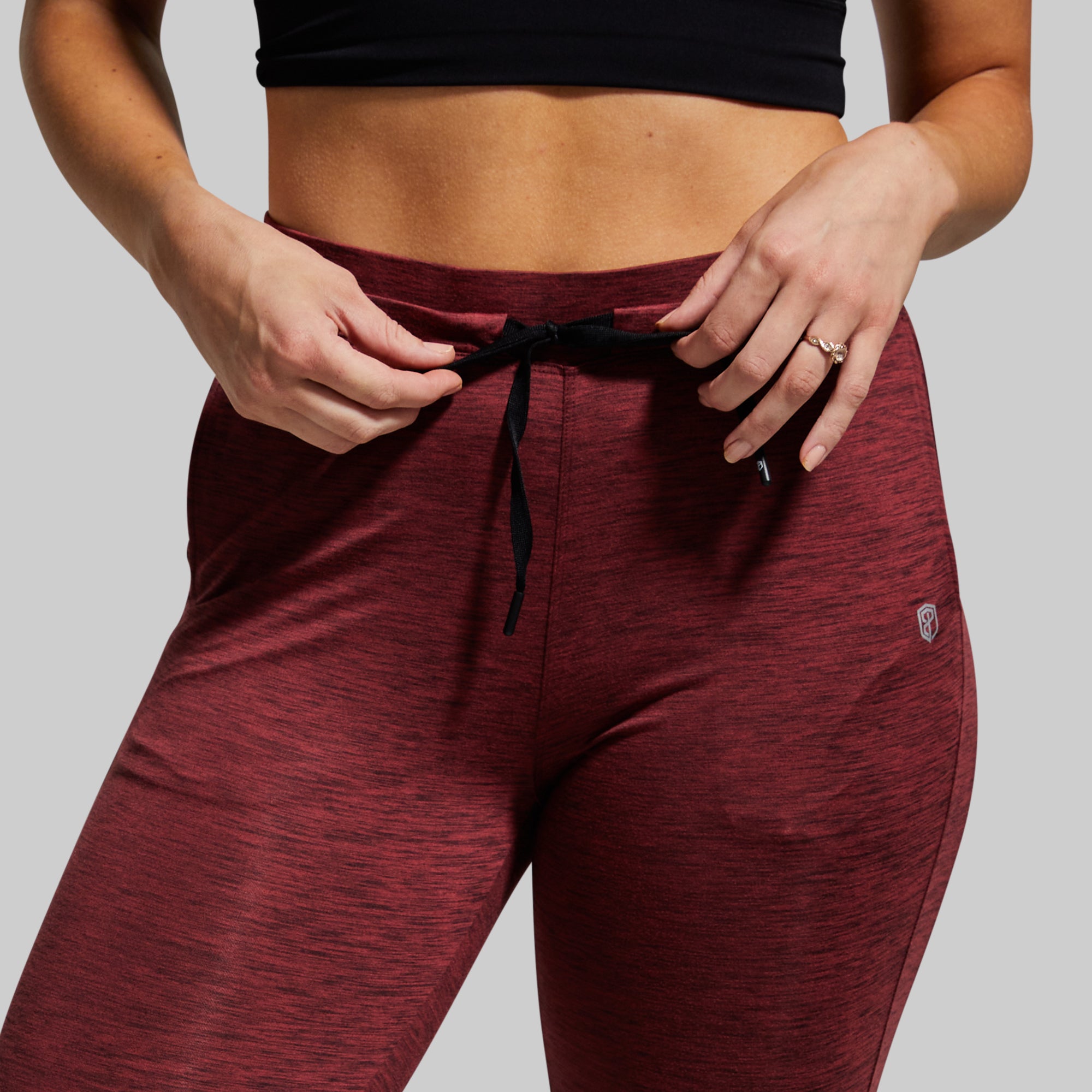 Women's Rest Day Athleisure Jogger (Maroon) - Image 4