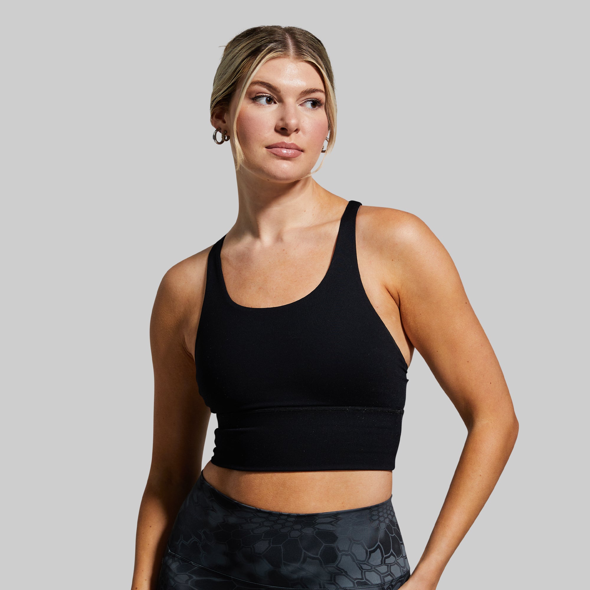 Crossfire Original Sports Bra (Black) - Image 2