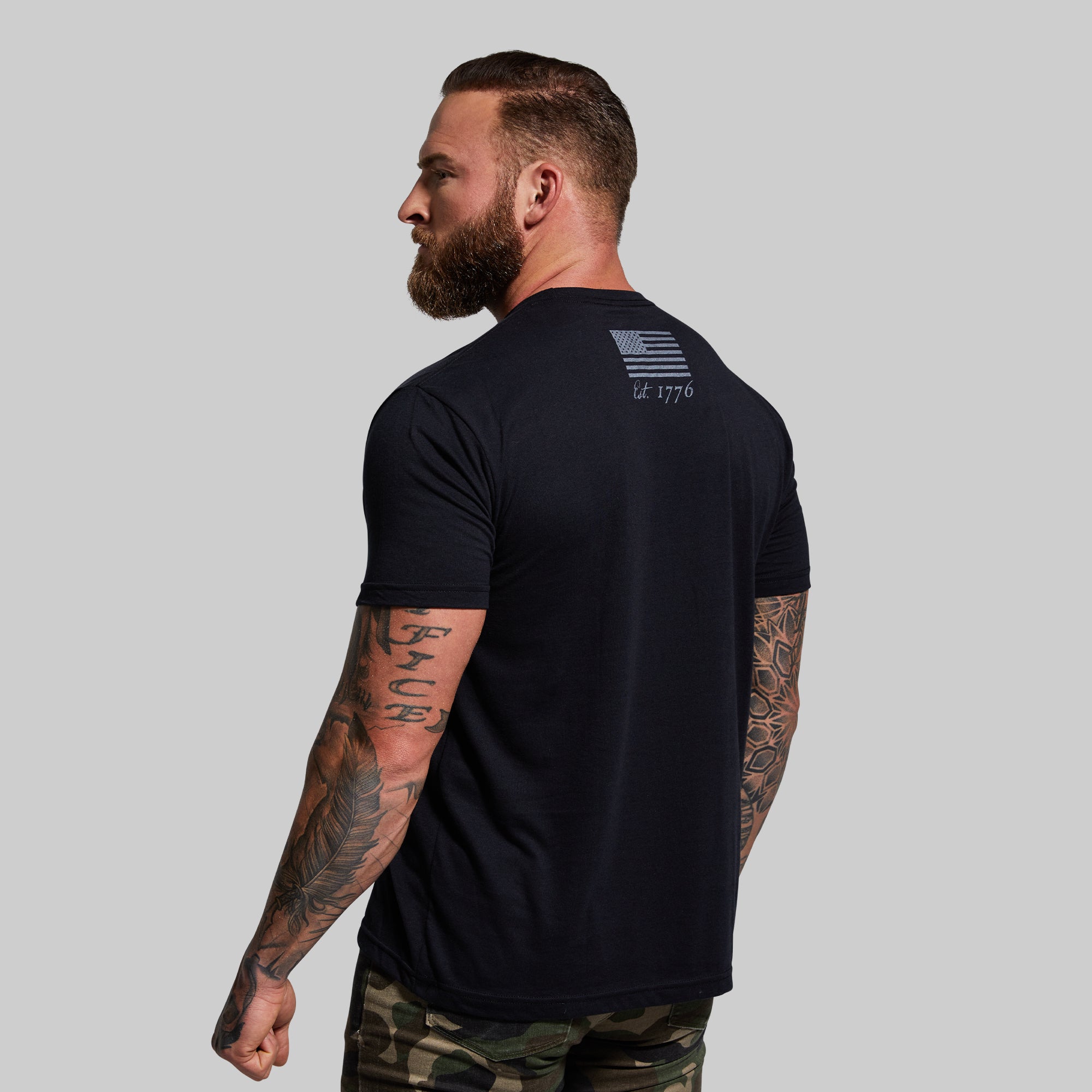 Freedom Paid In Full Tee (Black) - Image 2