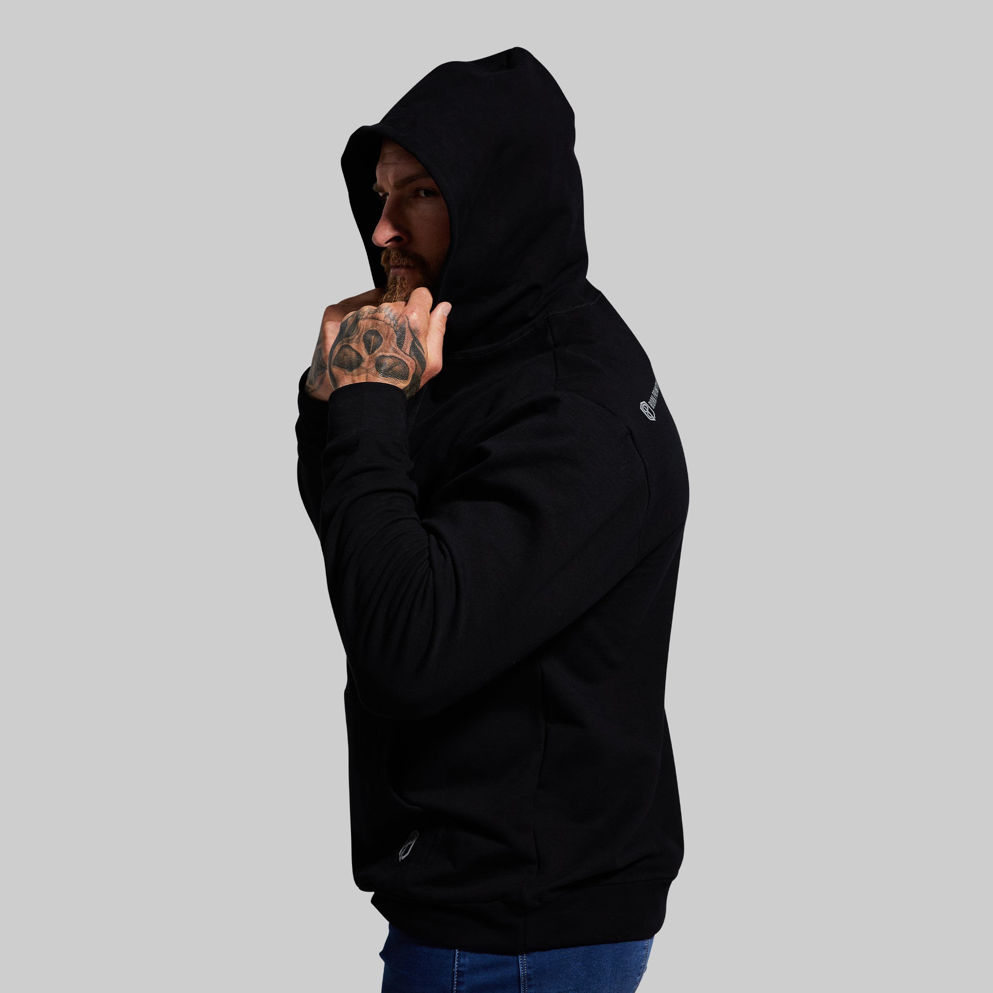 Unmatched Unisex Hoodie (Black) - Image 2
