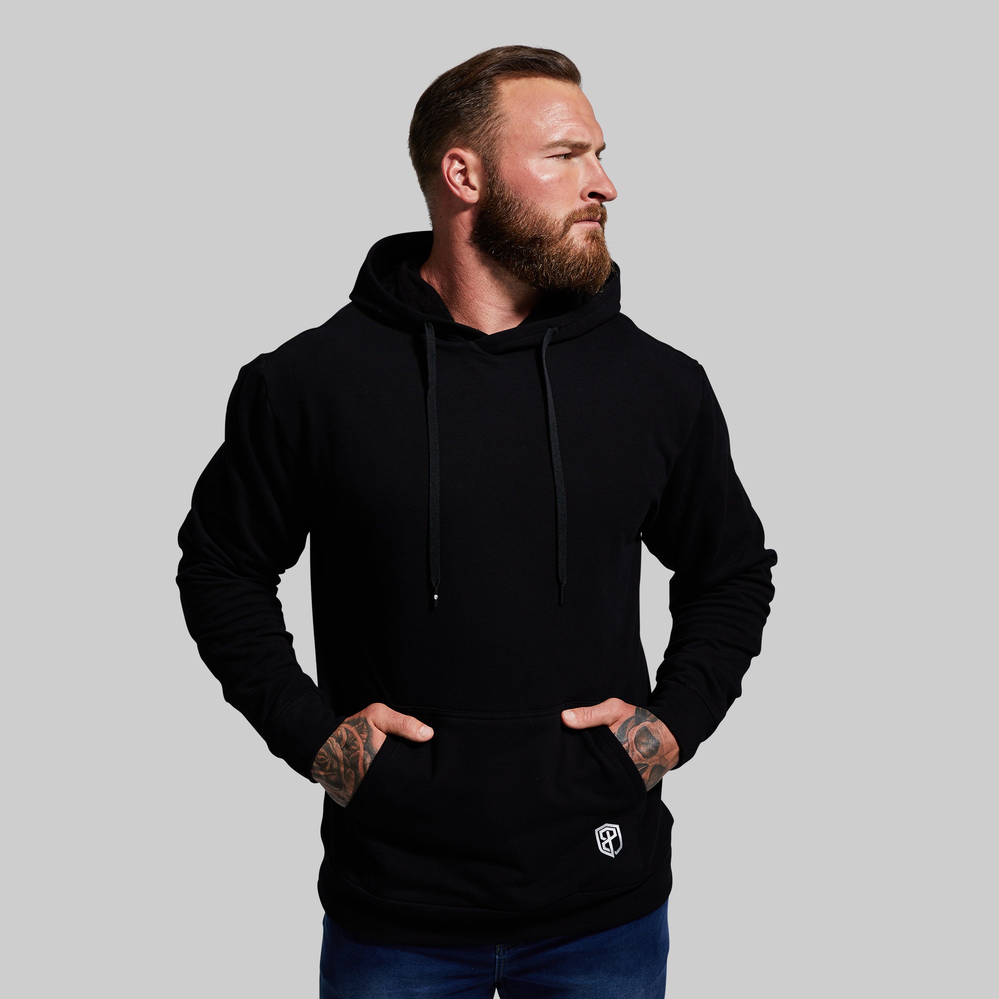 Unmatched Unisex Hoodie (Black) - Image 6