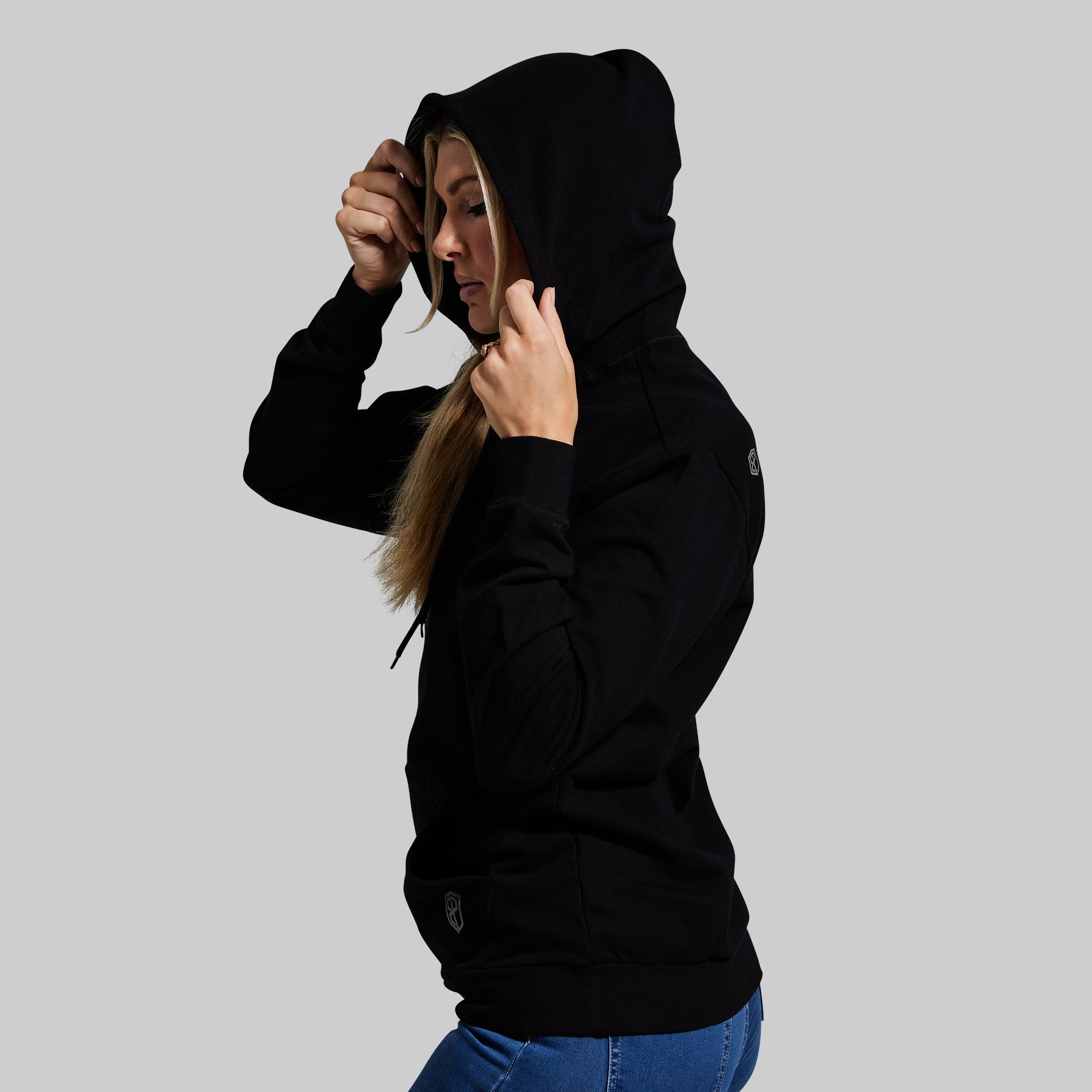 Unmatched Unisex Hoodie (Black) - Image 3