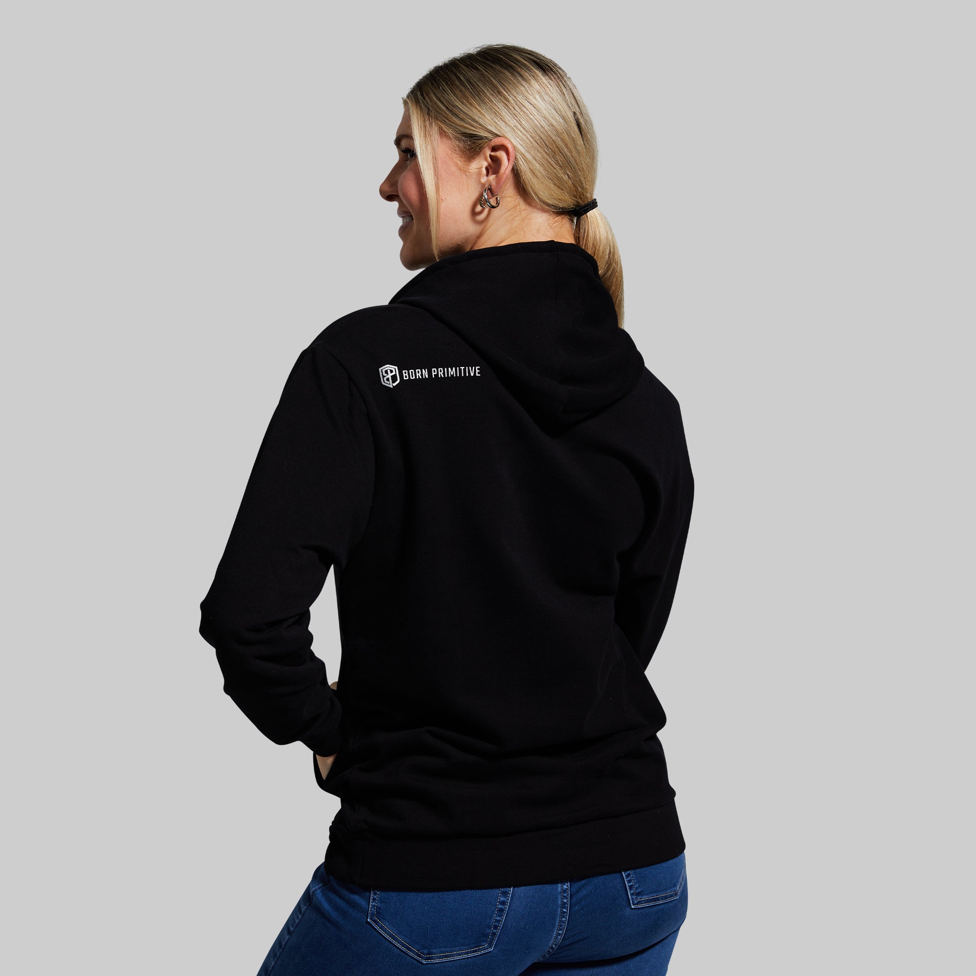 Unmatched Unisex Hoodie (Black) - Image 5