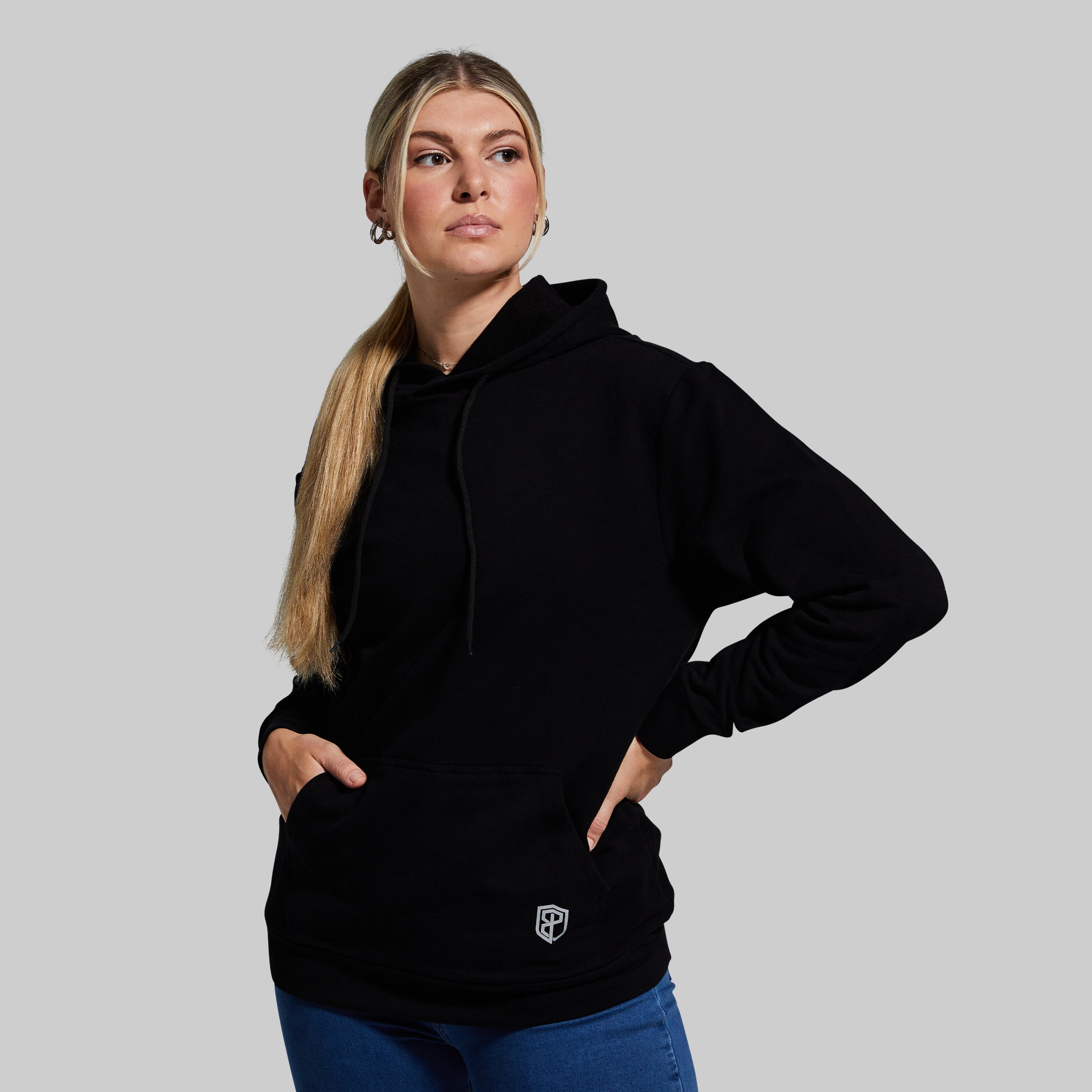 Unmatched Unisex Hoodie (Black) - Image 4
