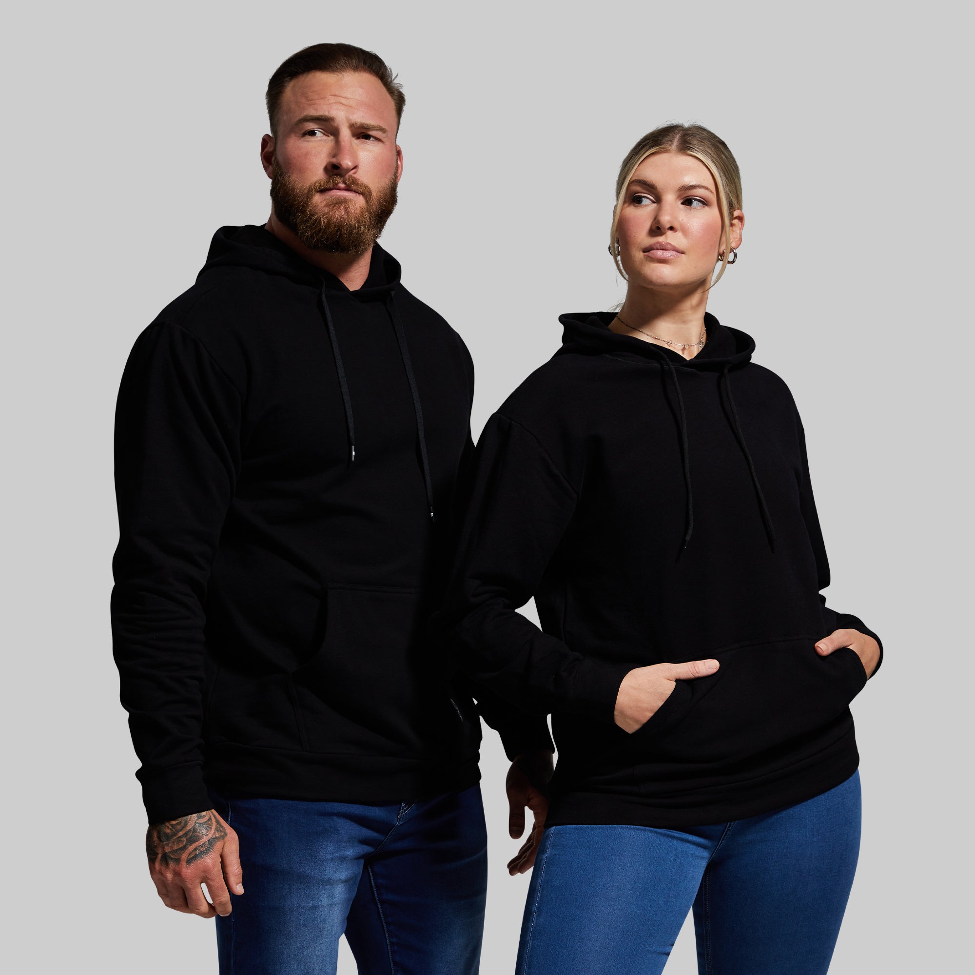 Unmatched Unisex Hoodie (Black) - Image 8