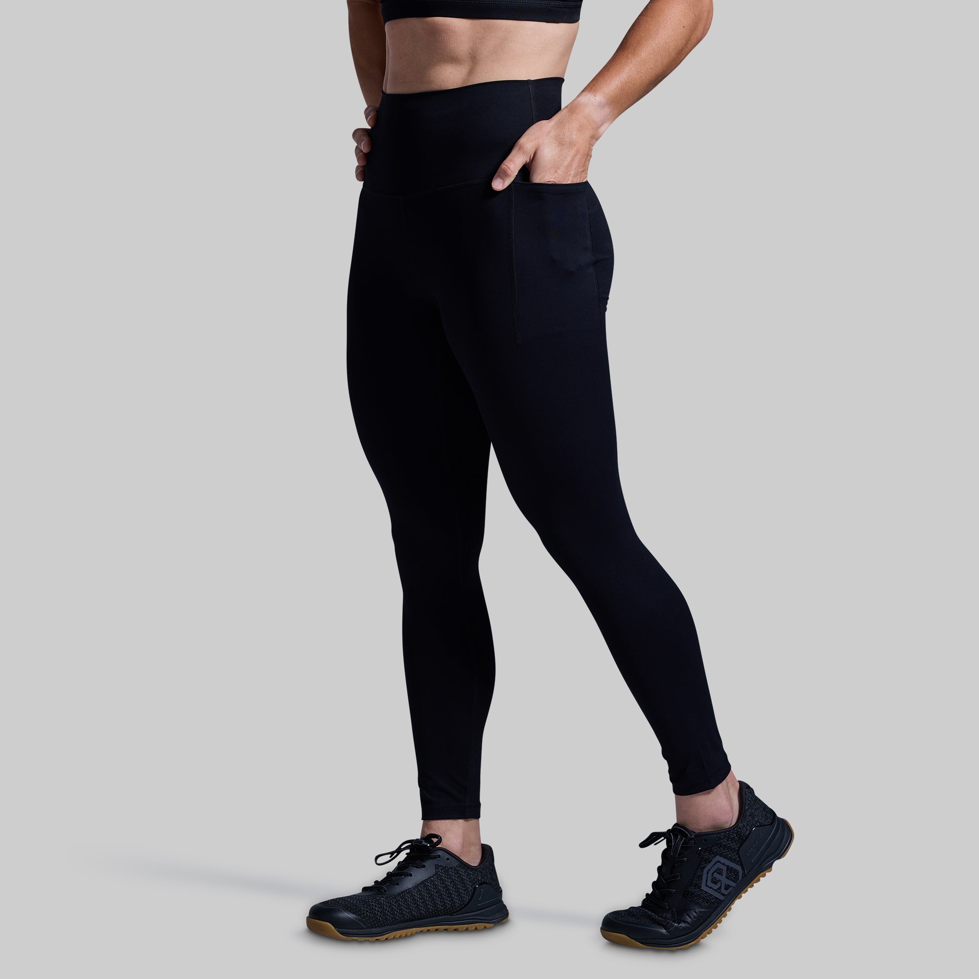 Your Go To Legging w/ Pockets 2.0 (Black) - Image 3