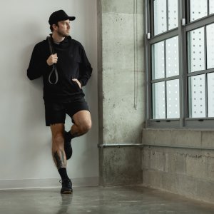 Men's Cloud Short Set (Black)