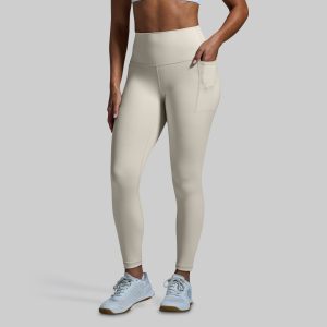 Your Go To Legging w/ Pockets 2.0 (Oatmeal)