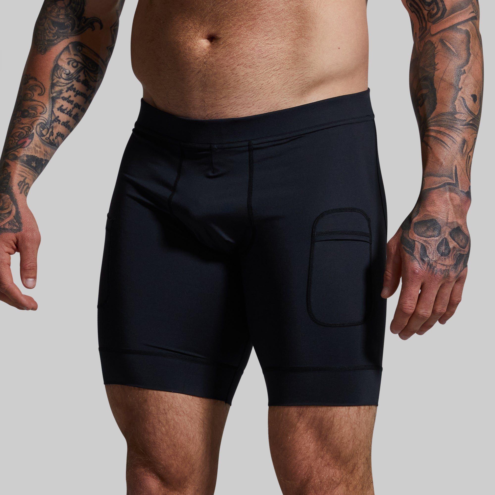 Men's Compression Short (Black) - Image 5