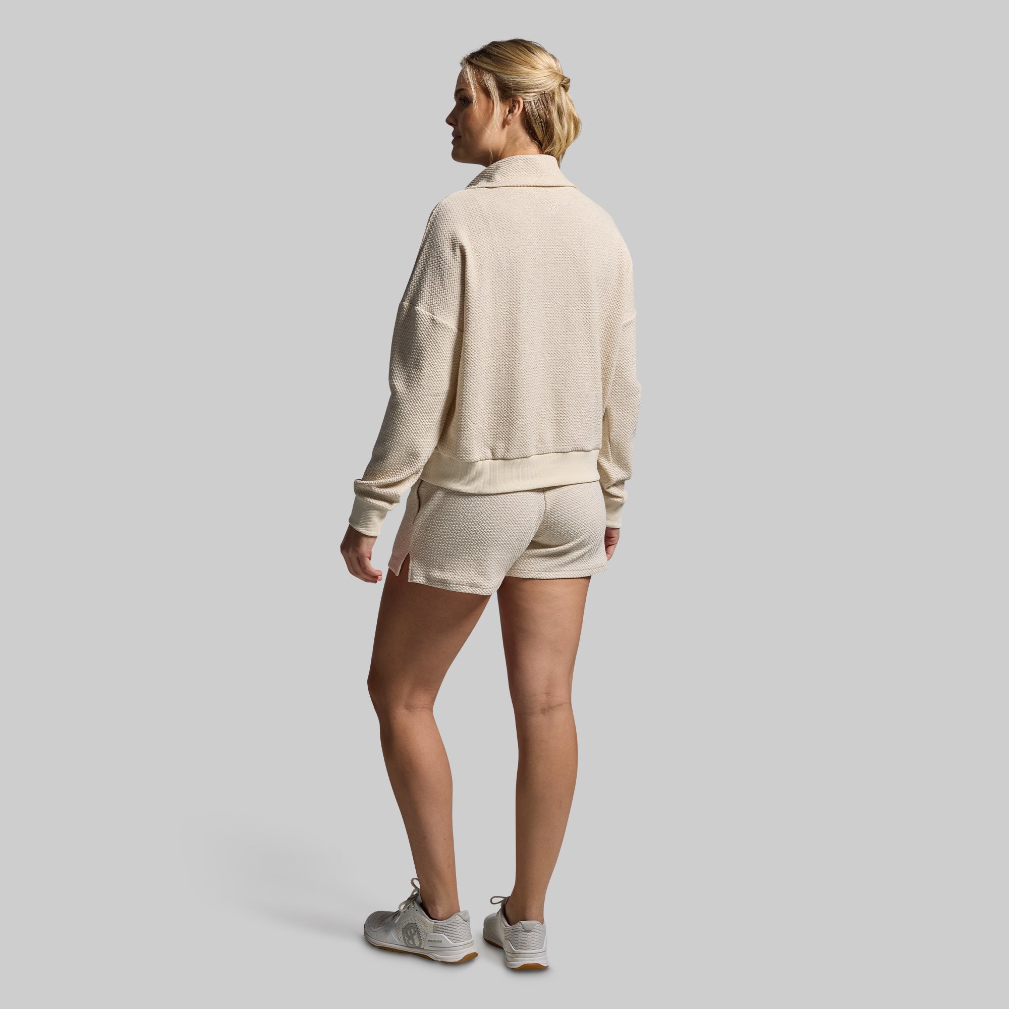 Women's Cloud Short (Heather Oatmeal) - Image 7