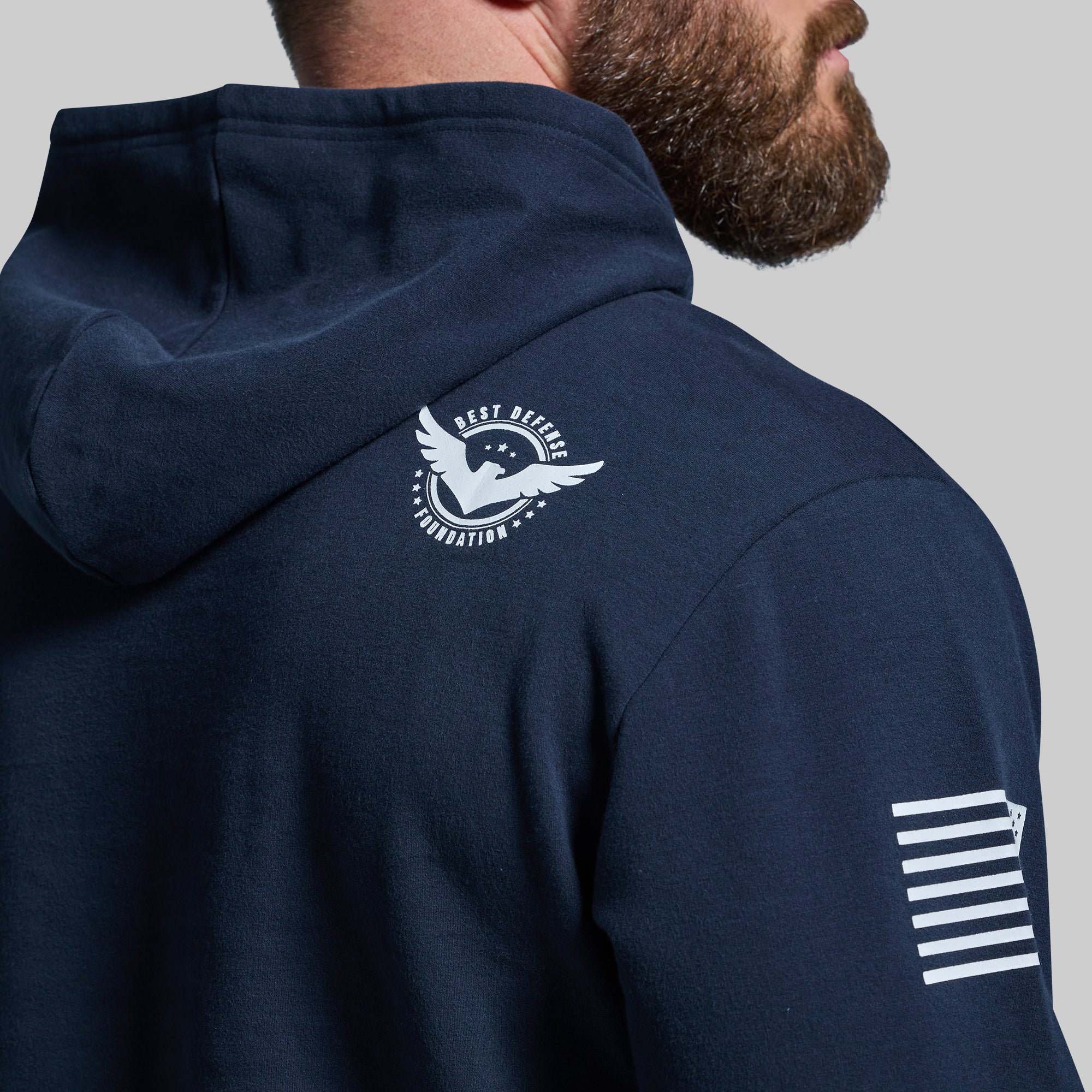 BDF Unmatched Unisex Hoodie (Blueberry) - Image 5