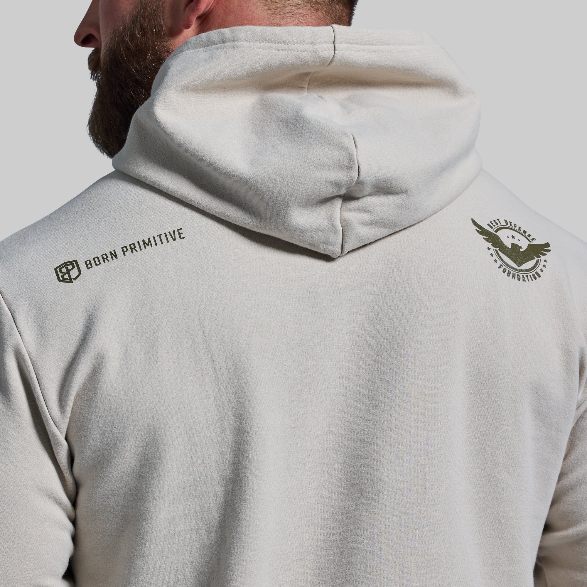 BDF Unmatched Unisex Hoodie (Pumice) - Image 4