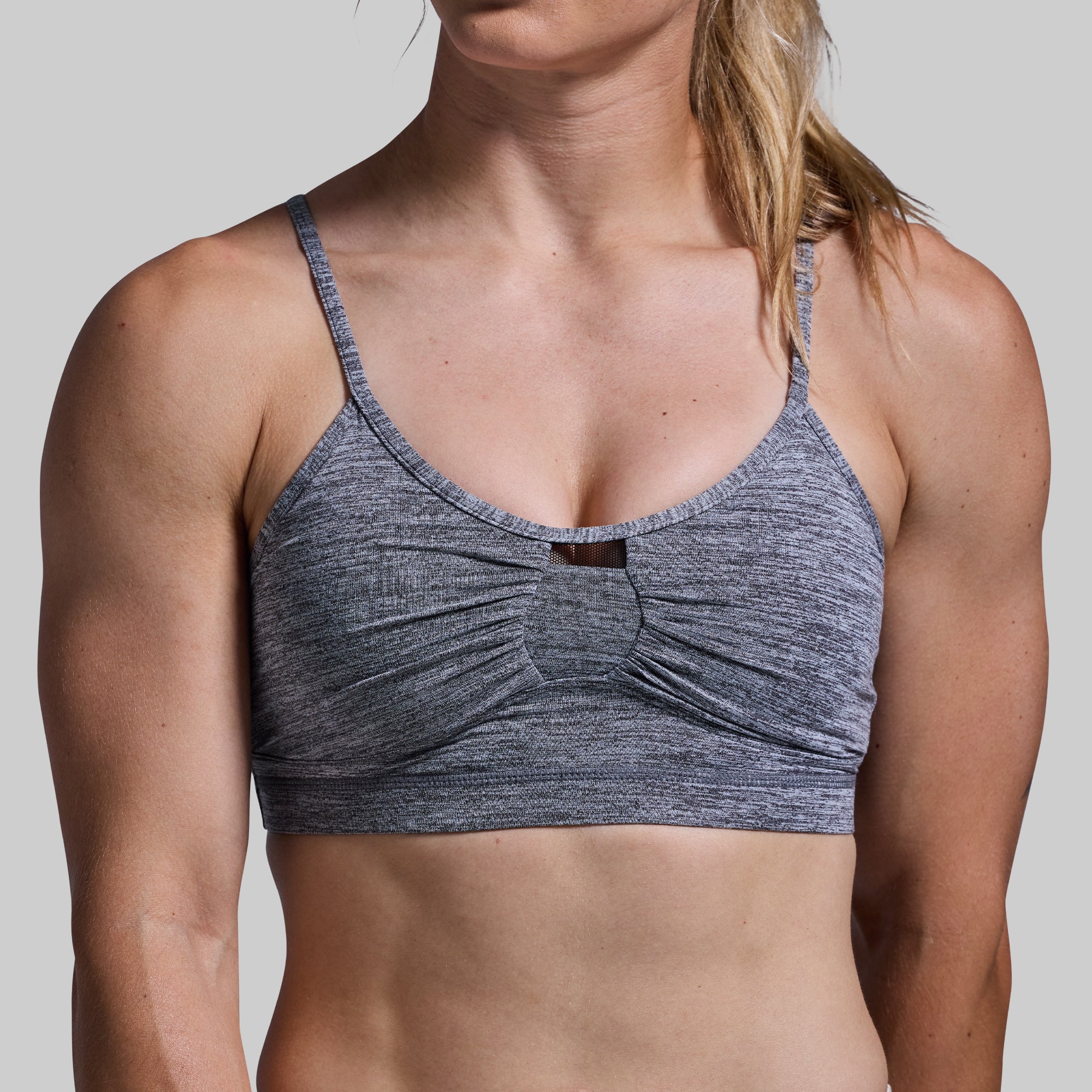 Athleisure Bra (Heather Grey) - Image 3