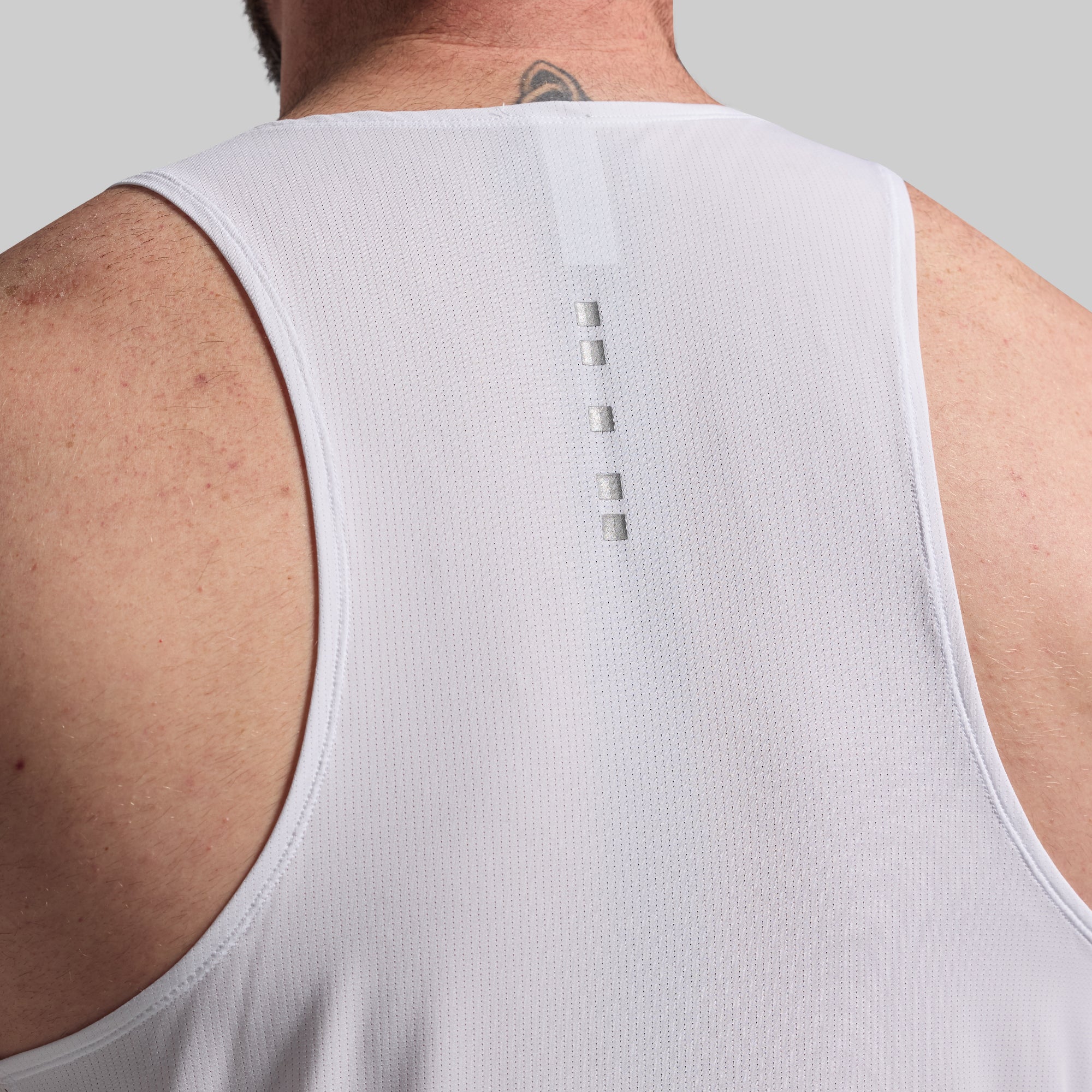 Men's Endurance Tank (White) - Image 4
