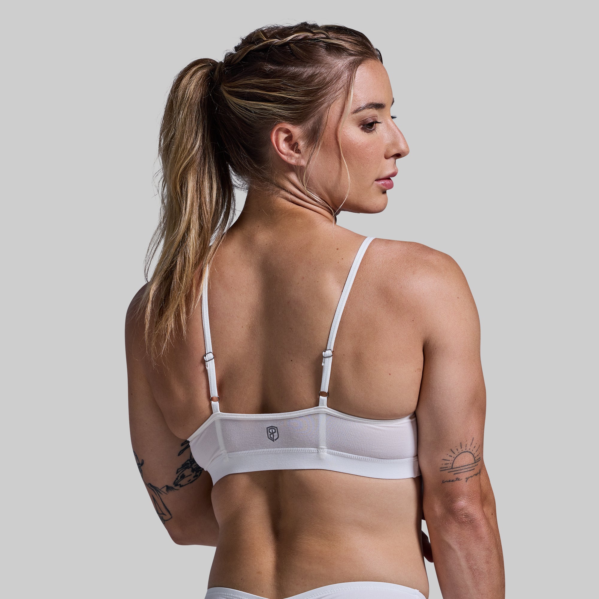 Athleisure Bra (White) - Image 2