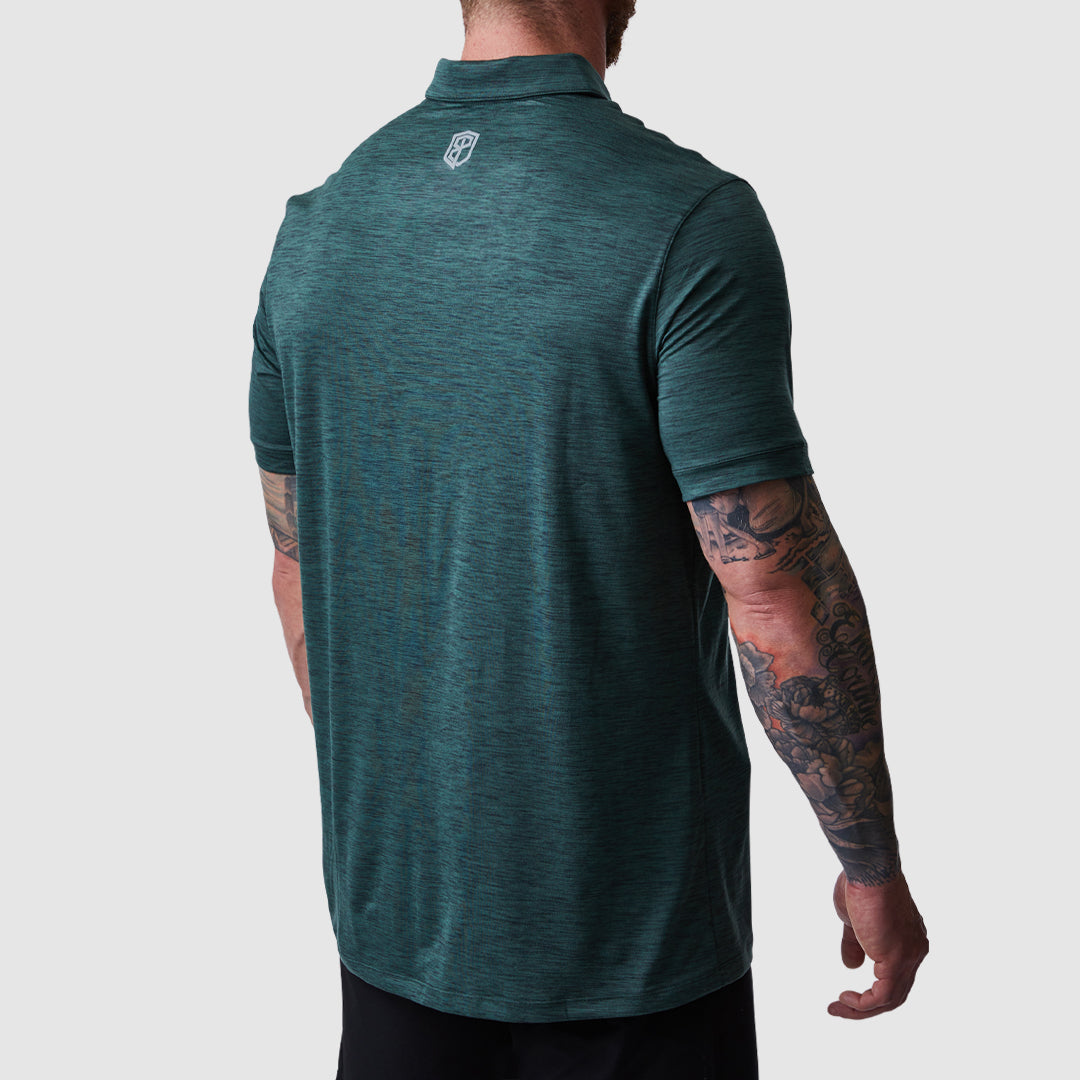Athleisure Polo (Evergreen) - Image 2