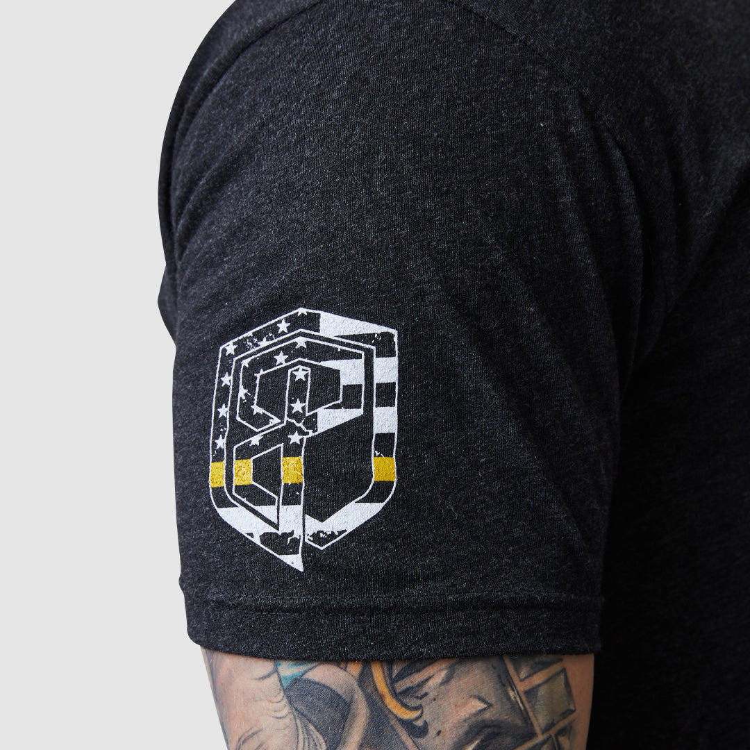 Valor Tee (Thin Gold Line) - Image 4