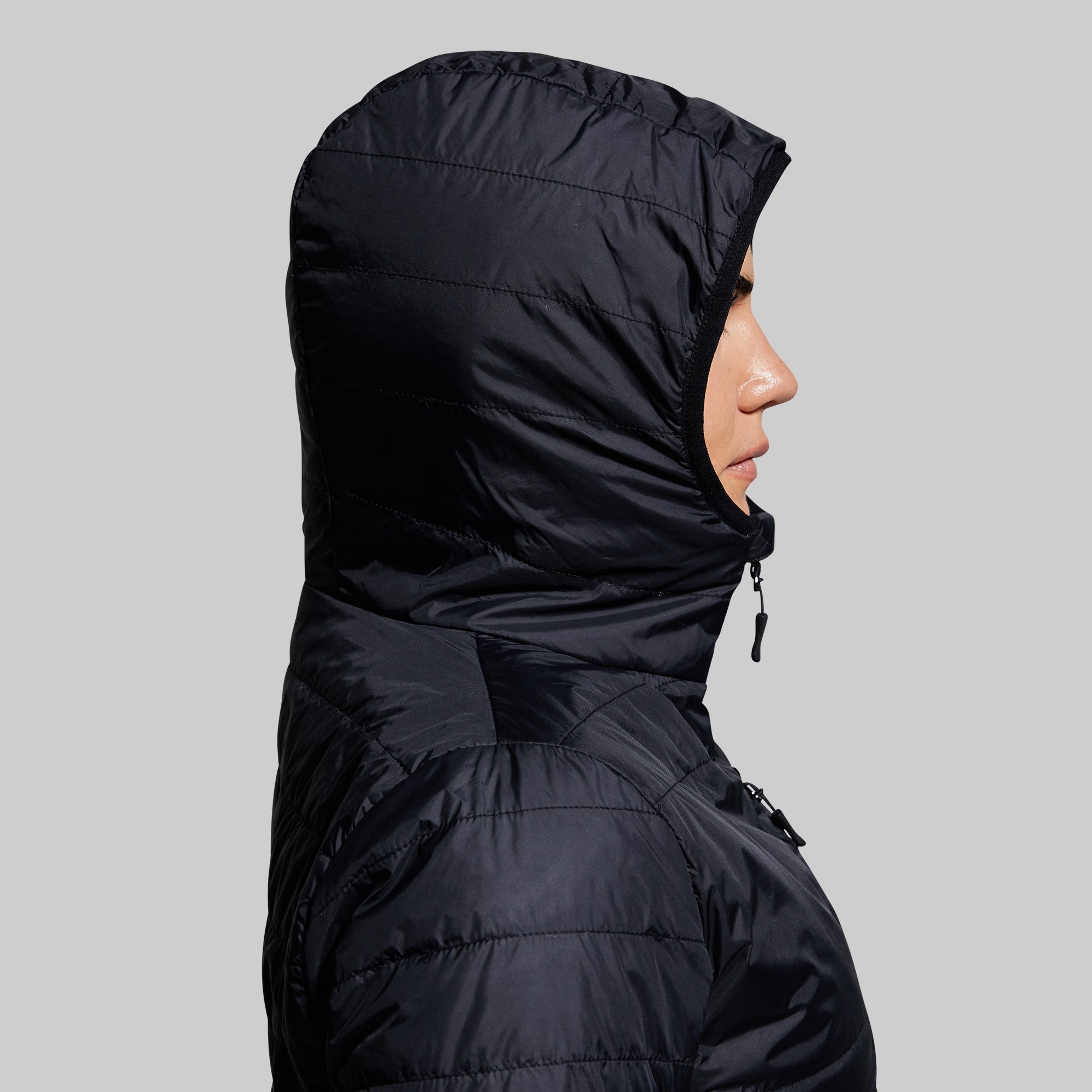 Women's Tundra Jacket Light (Black) - Image 8