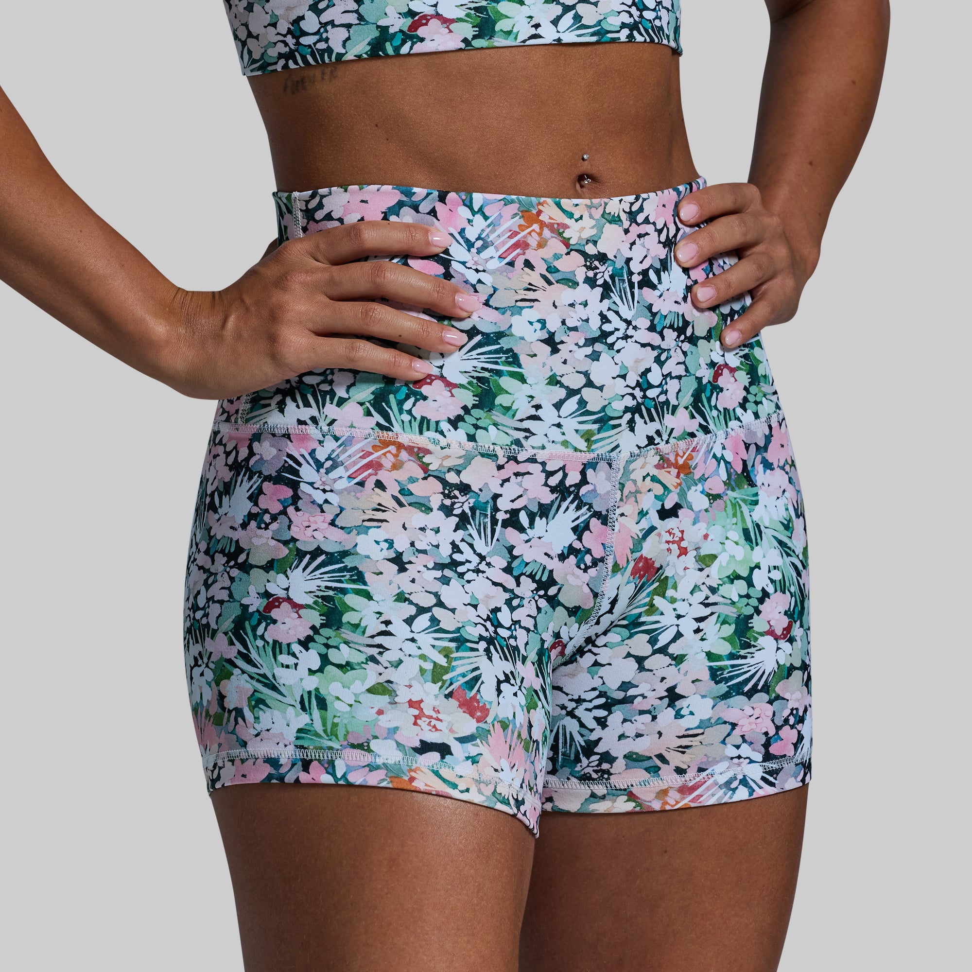 New Heights Original Booty Short (Floral Spice) - Image 2