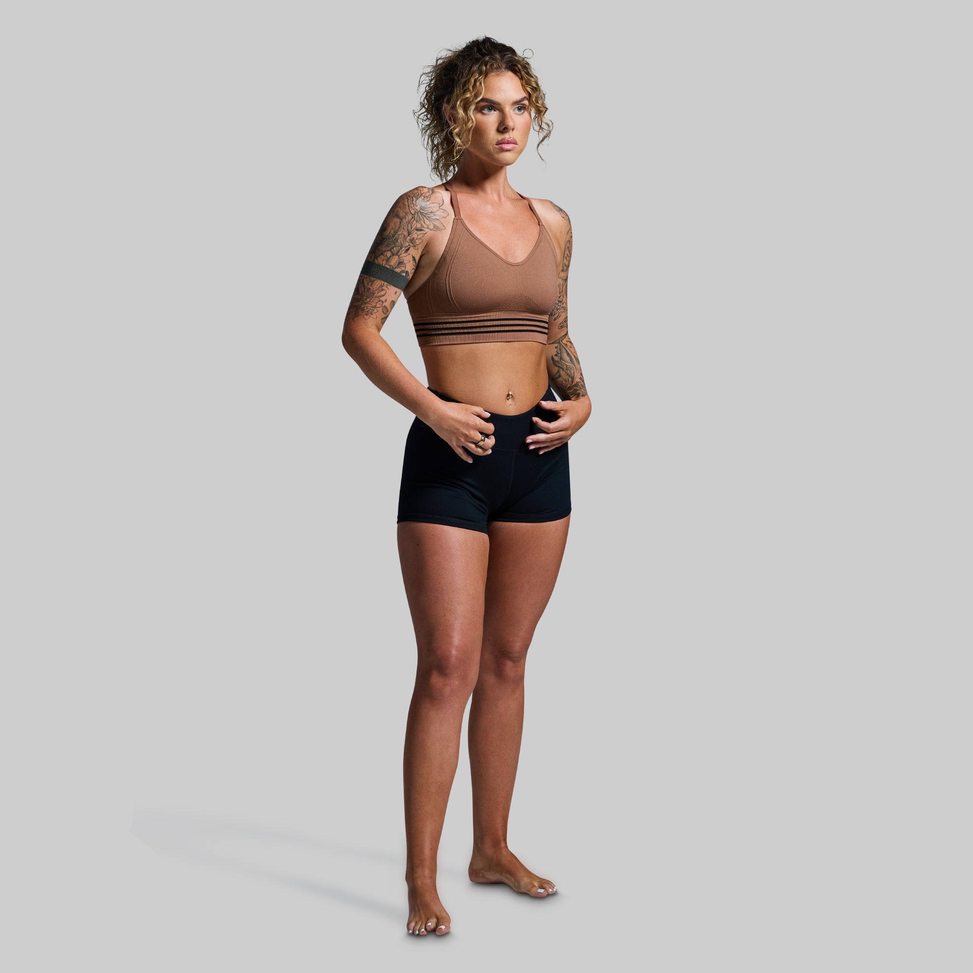 Level Up Sports Bra (Clove) - Image 3