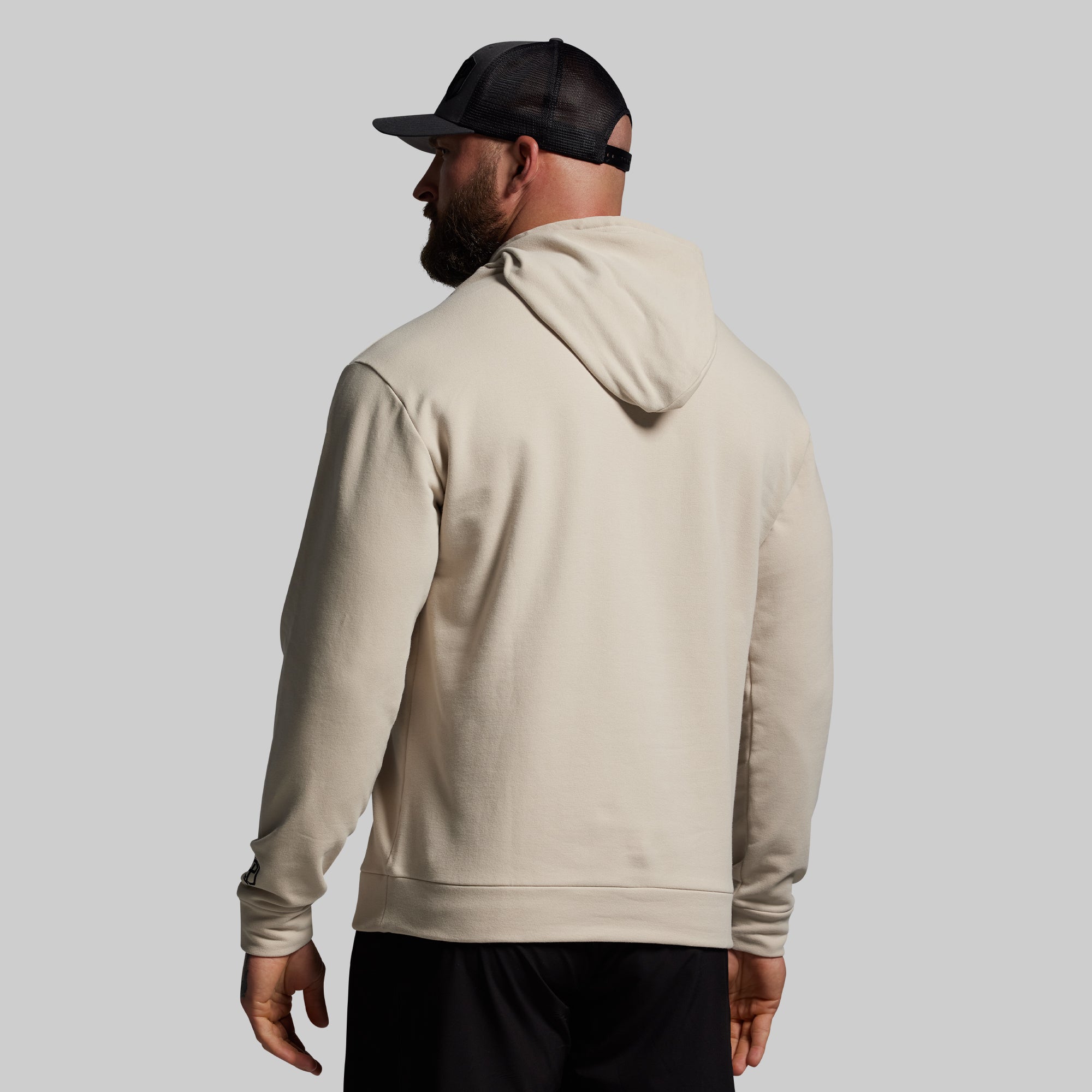 No Excuses Men's Unmatched Hoodie (Pumice) - Image 2
