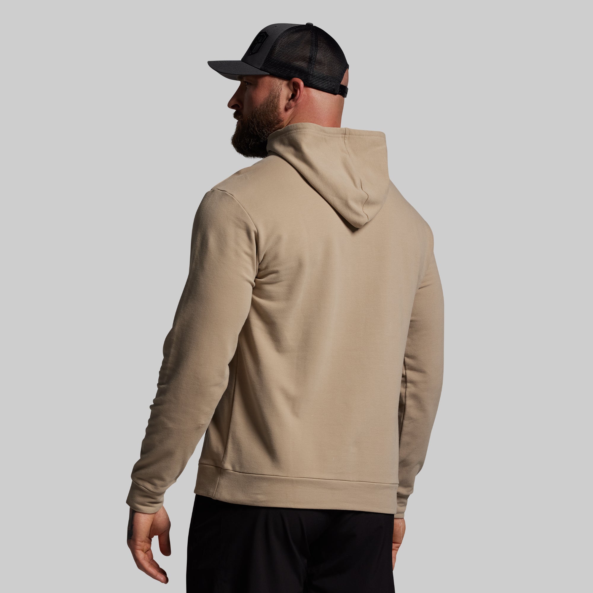 BP Classic Men's Unmatched Hoodie (Desert Tan) - Image 2