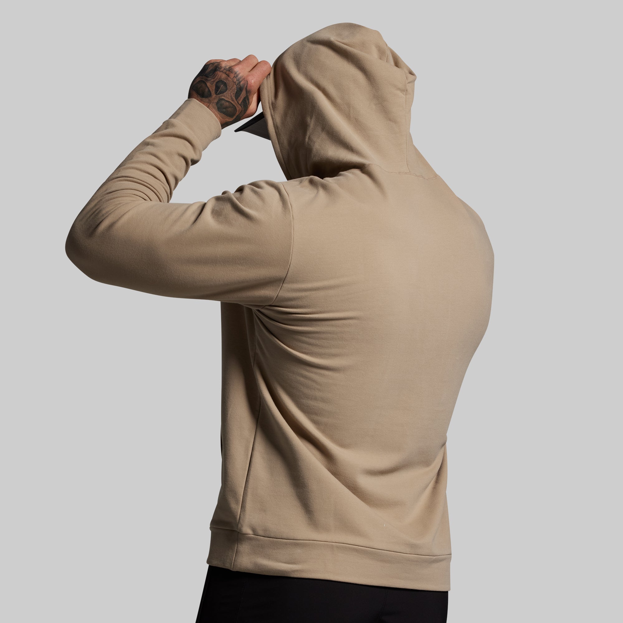 BP Classic Men's Unmatched Hoodie (Desert Tan) - Image 7