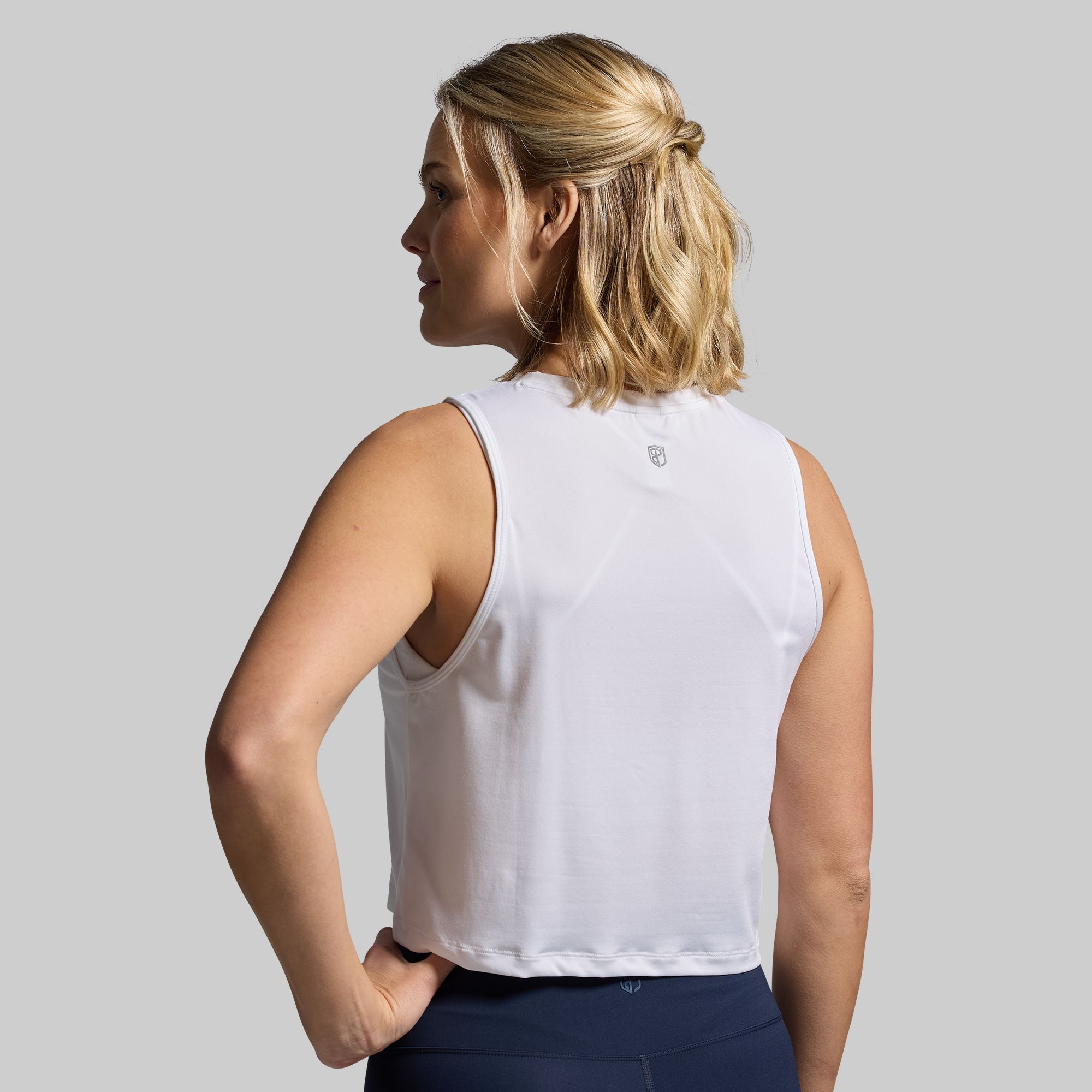 Subtle Flex Tank (White) - Image 2