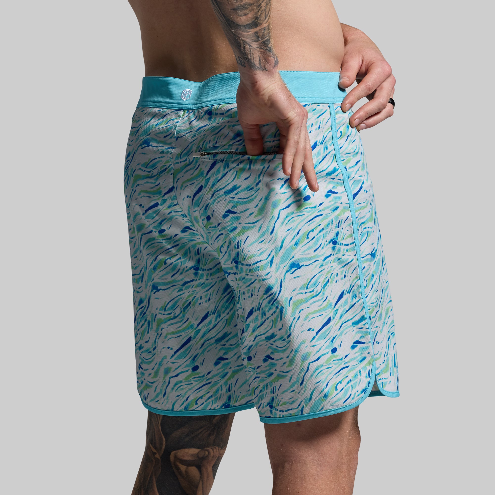 Island Short 8 (Blue Waves) - Image 6