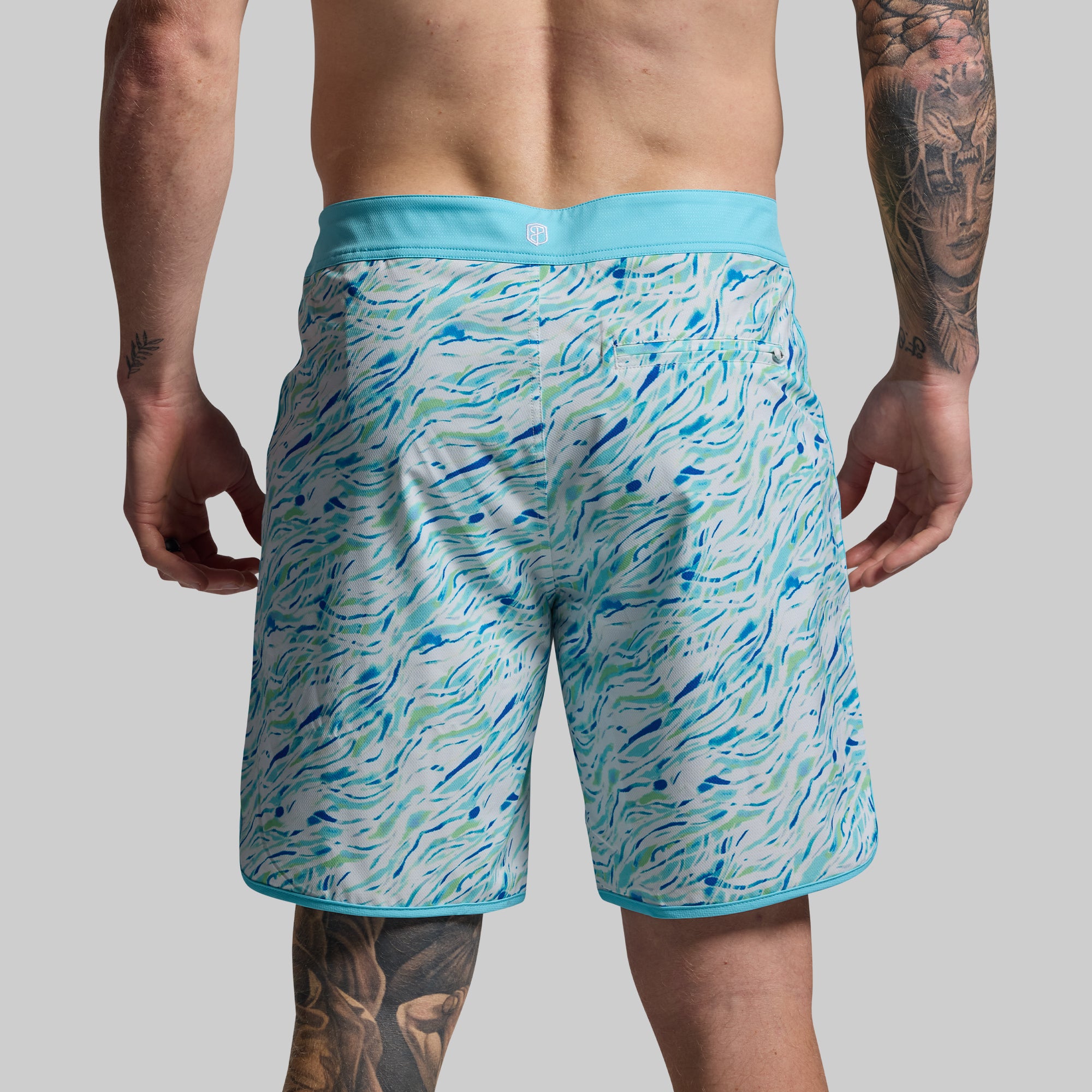 Island Short 8 (Blue Waves) - Image 4