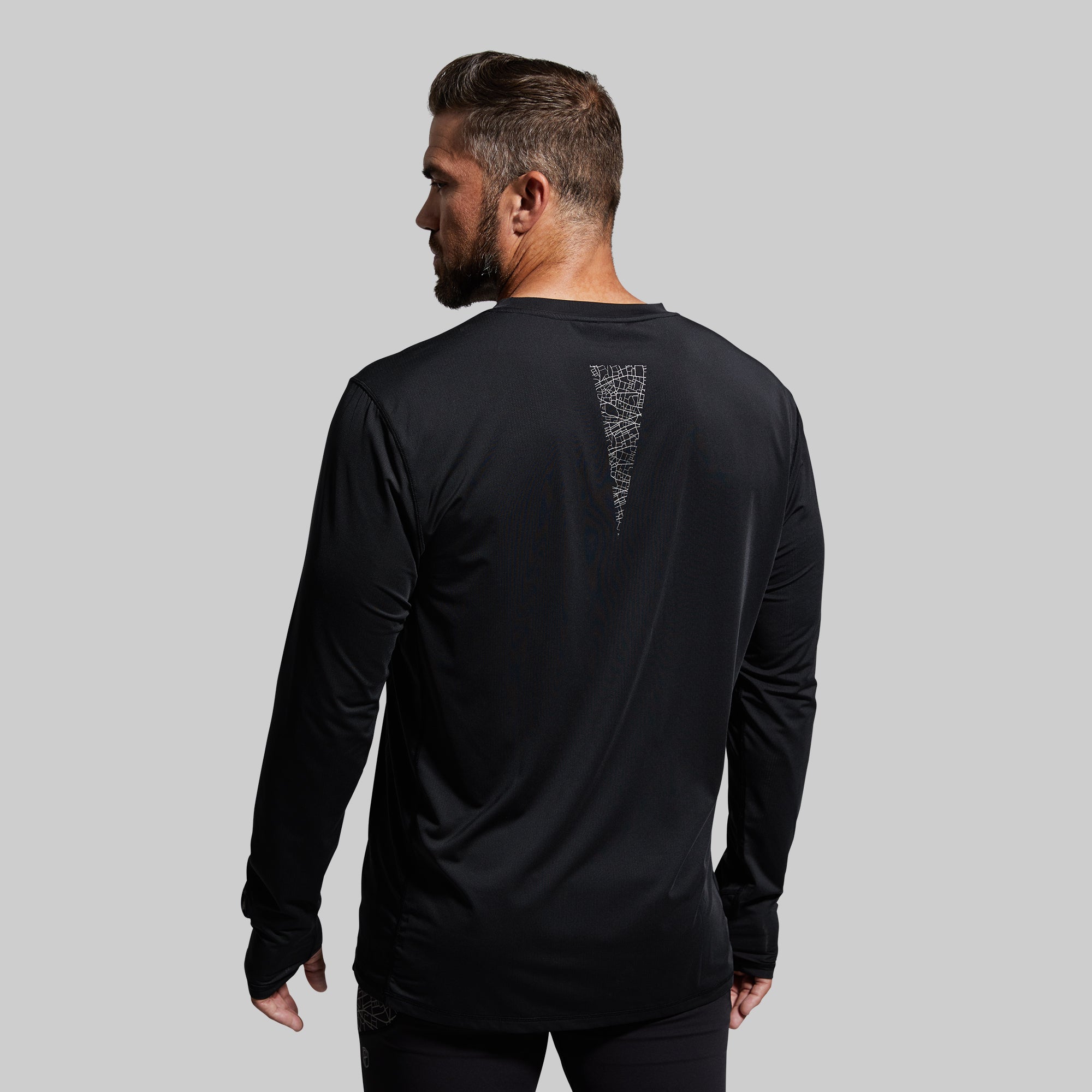 Men's Endurance Long Sleeve Shirt (Black) - Image 2