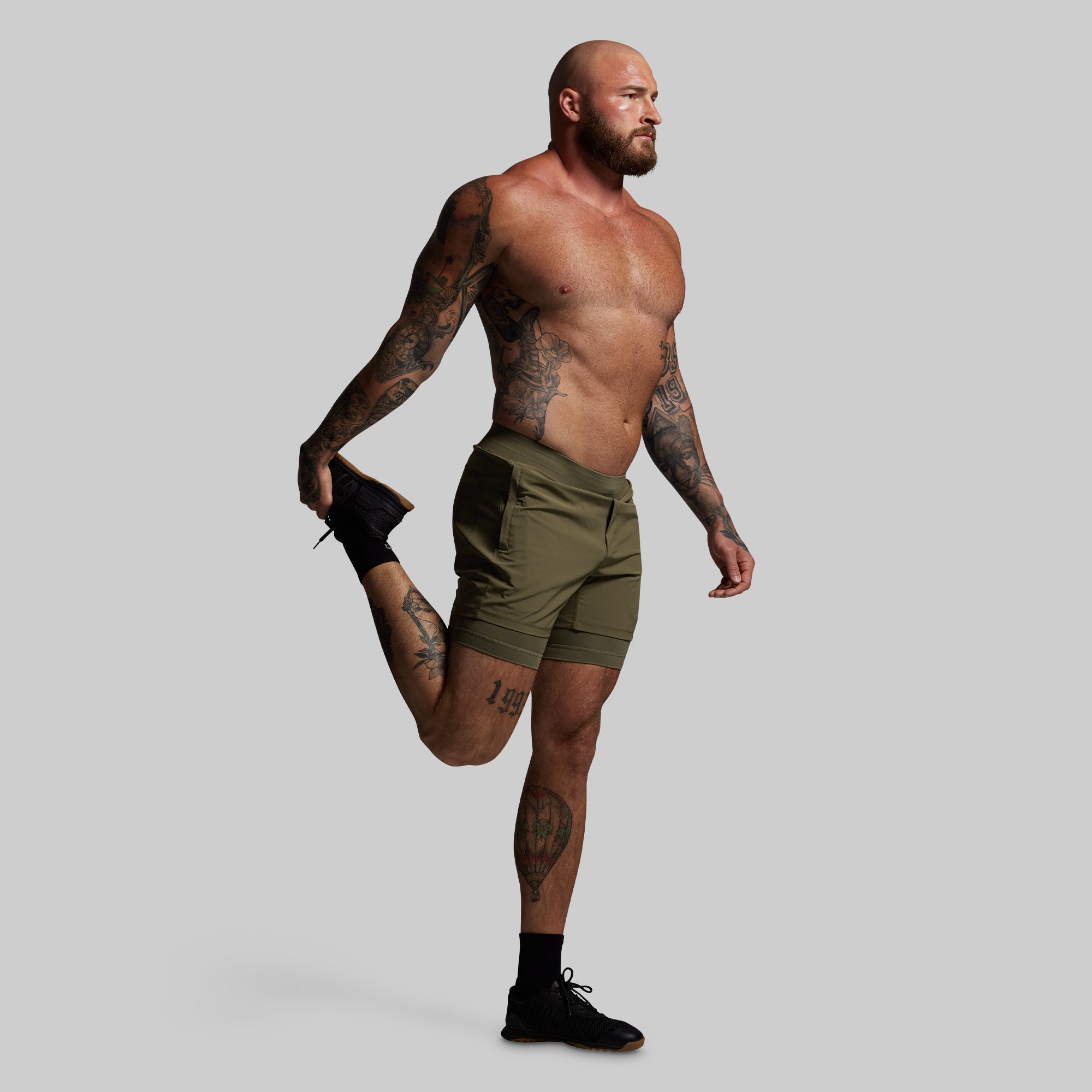 Versatile Short w/ Compression 5 (OD Green) - Image 7