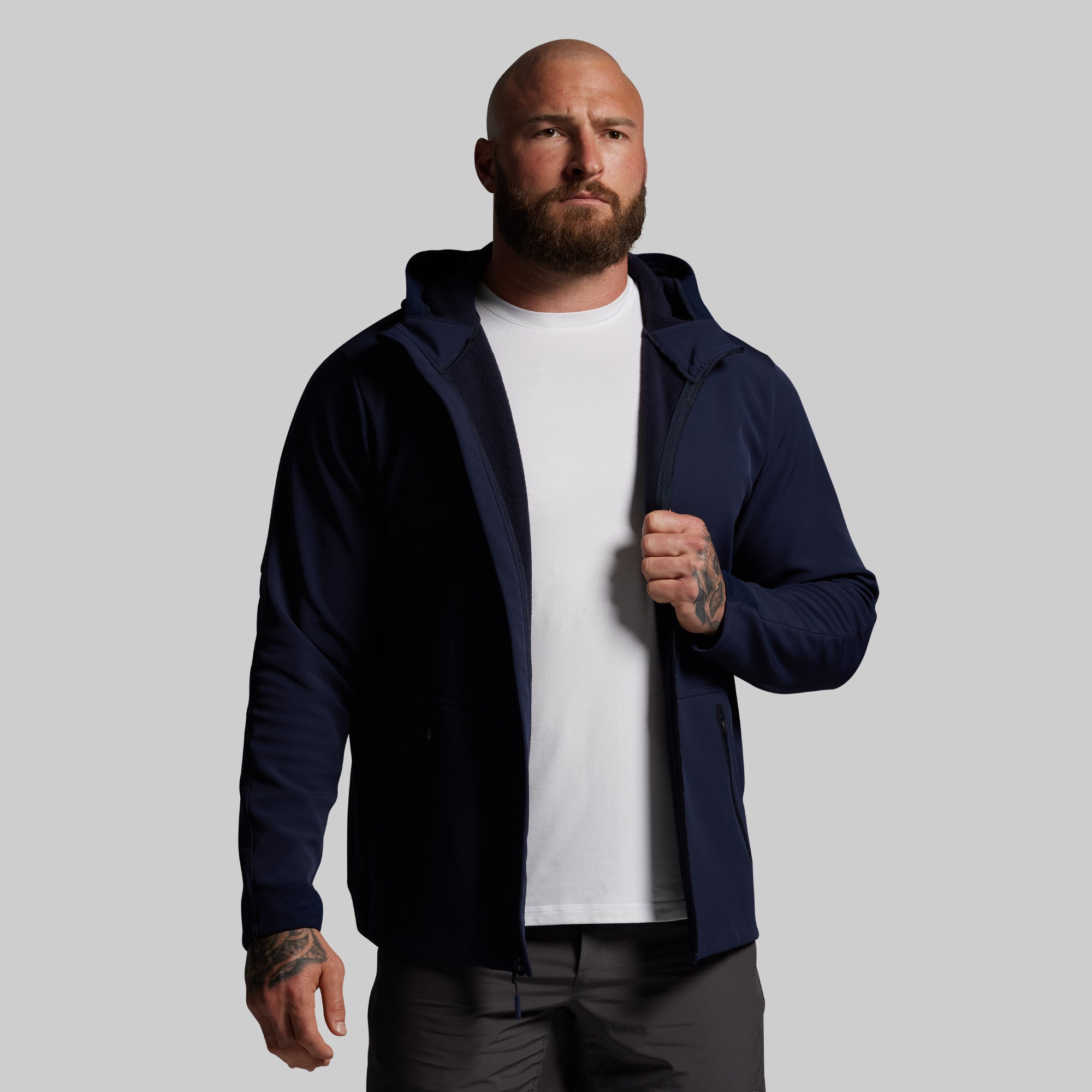 Training Full Zip Hoodie (BP Navy) - Image 8