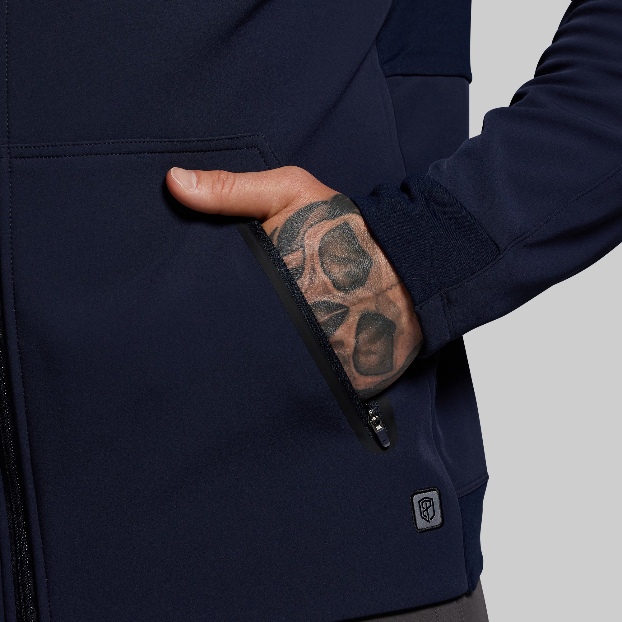 Training Full Zip Hoodie (BP Navy) - Image 5