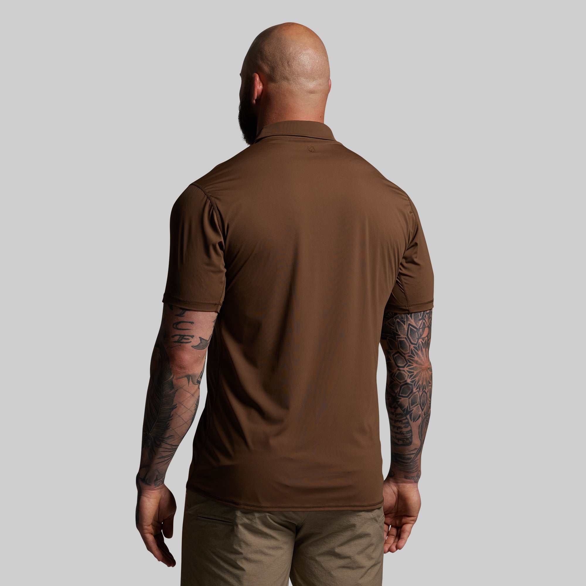 Men's Tek Polo (Otter) - Image 2