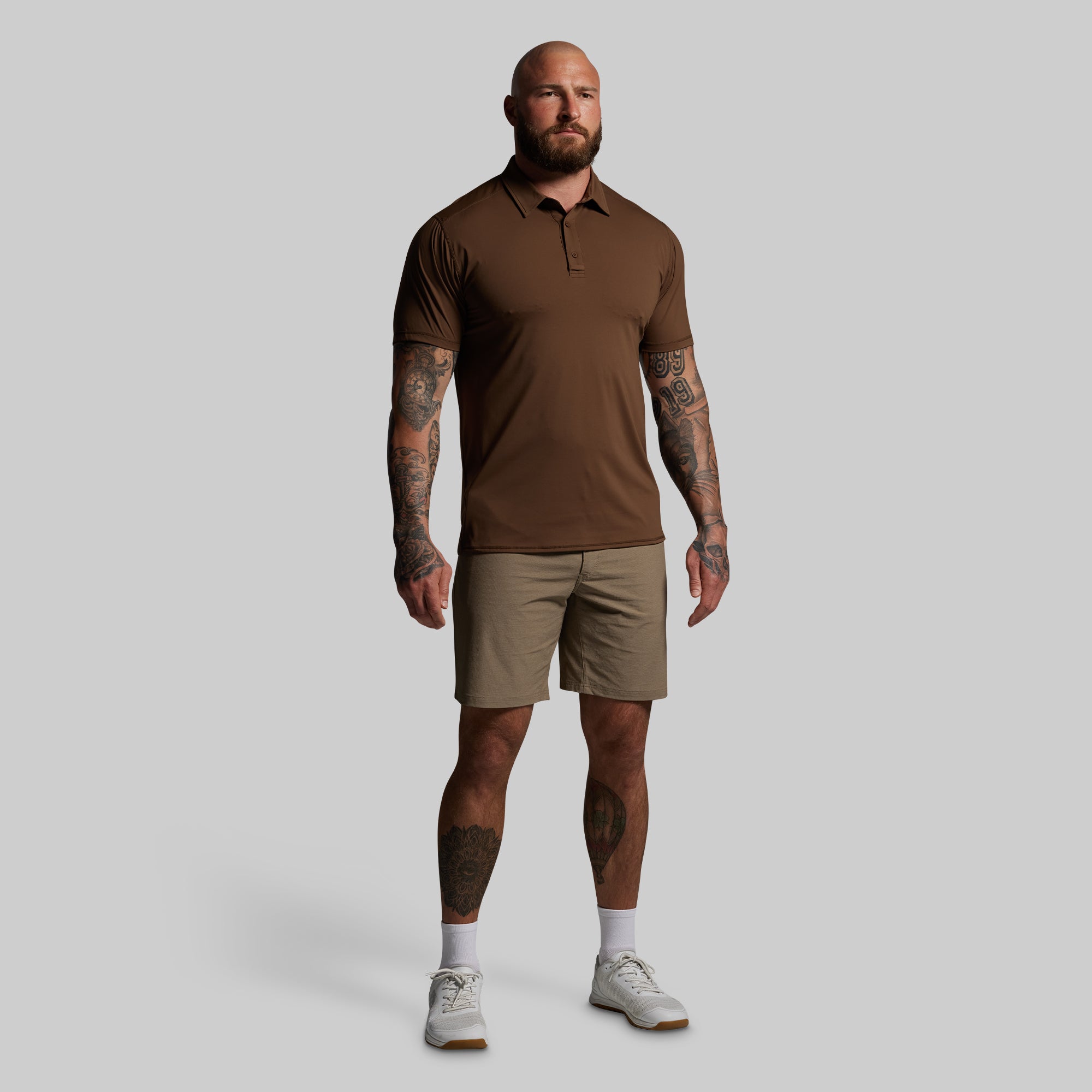 Men's Tek Polo (Otter) - Image 5