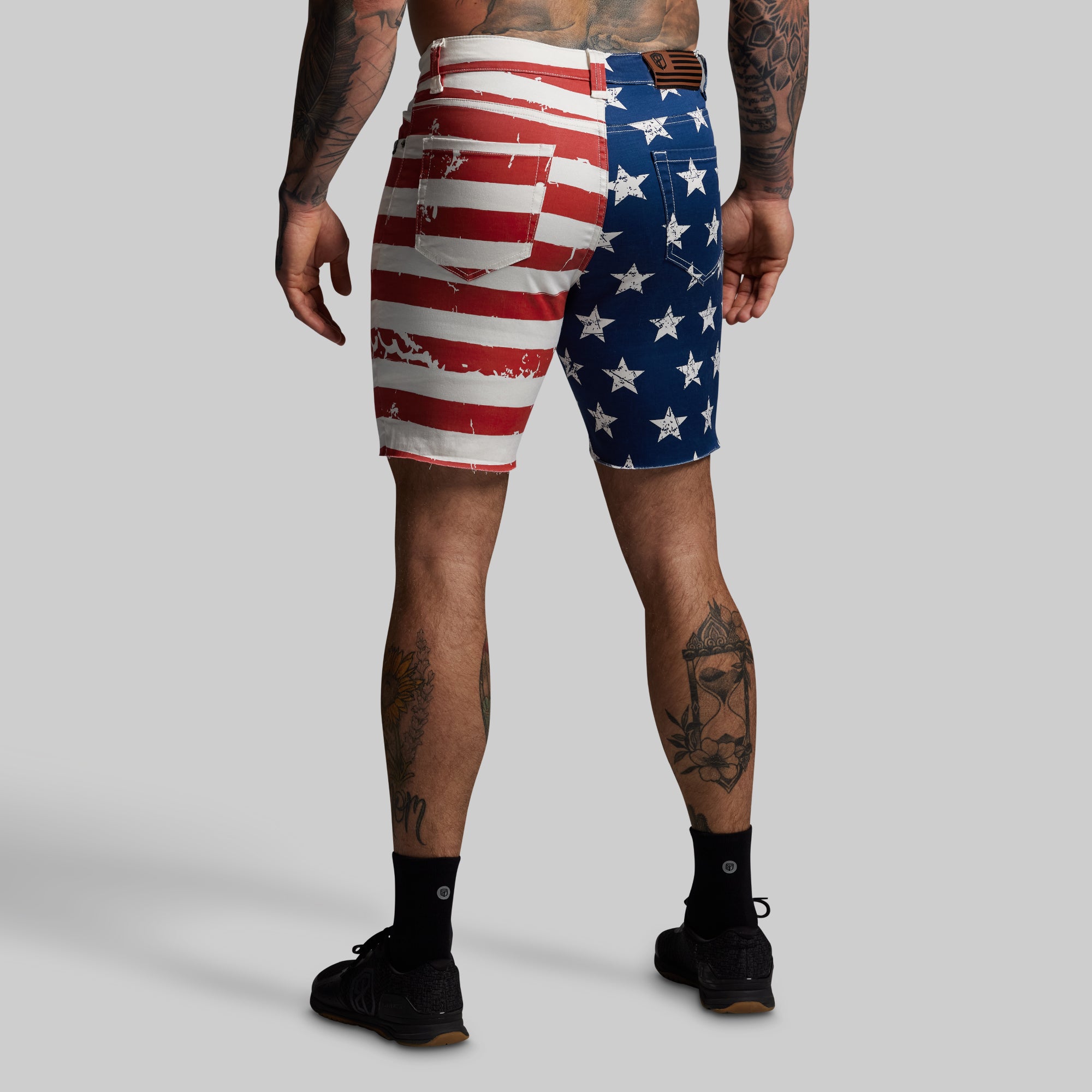 FLEX Stretchy Jort 7 (American Flag) - Image 7