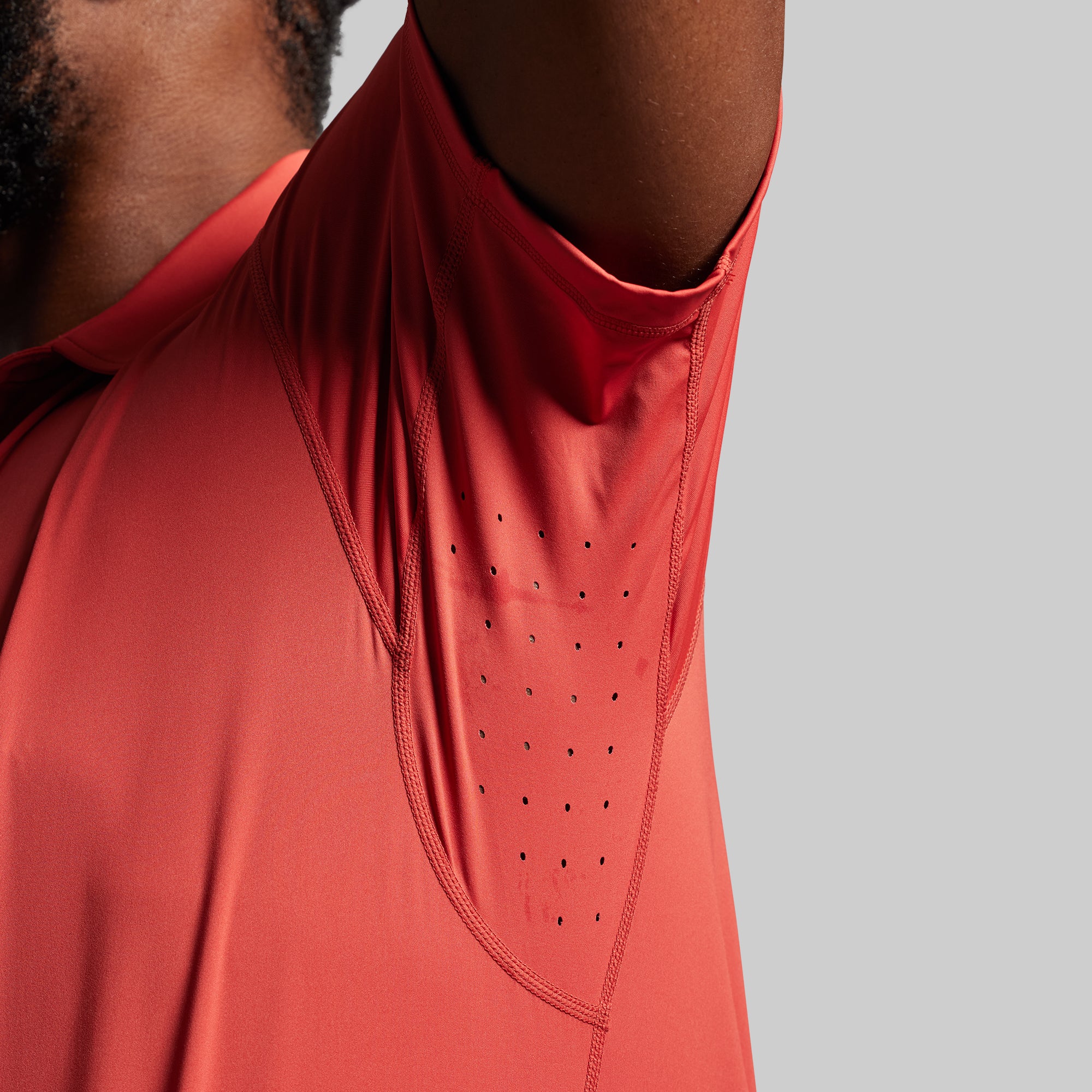 Men's Tek Polo (Brick) - Image 4