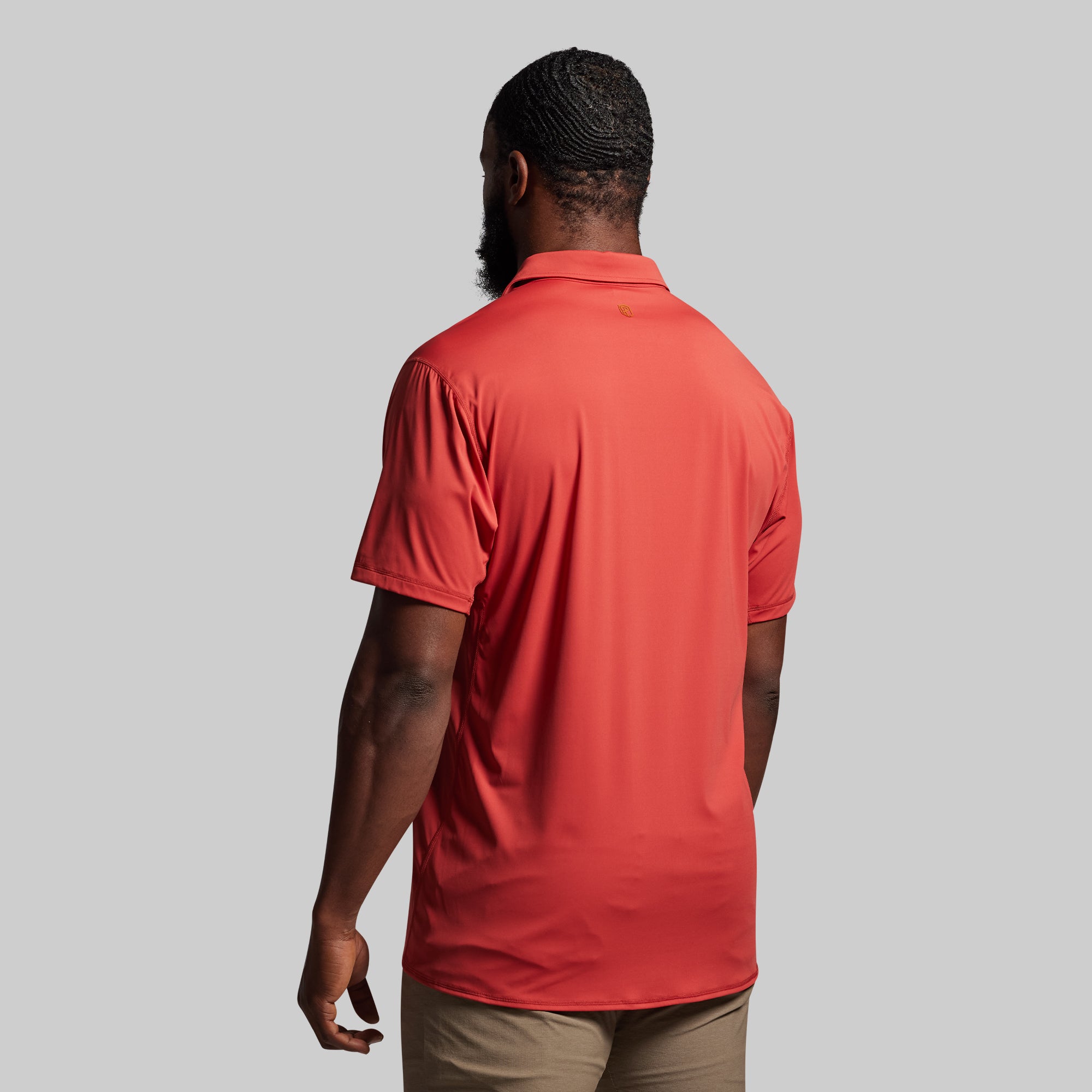Men's Tek Polo (Brick) - Image 2