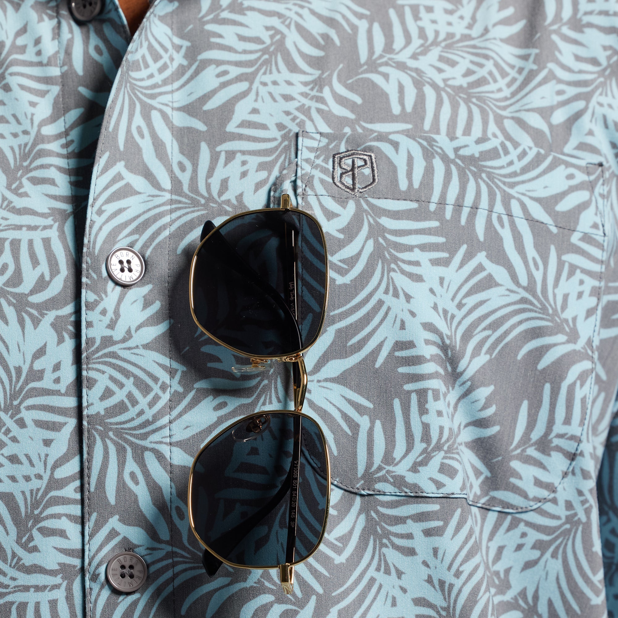 Voyager Button Up 2.0 (Cool Palm) - Image 3