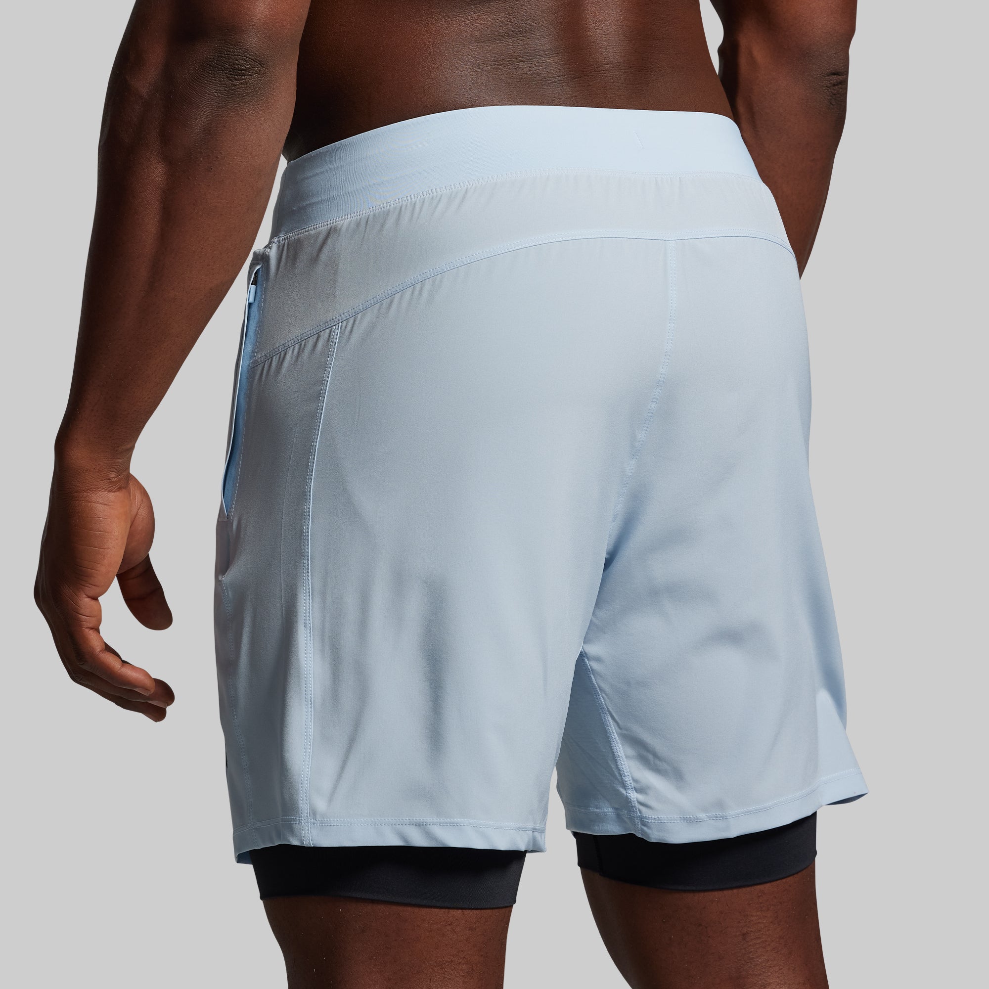 Versatile Short w/ Compression 7 (Chambray) - Image 3
