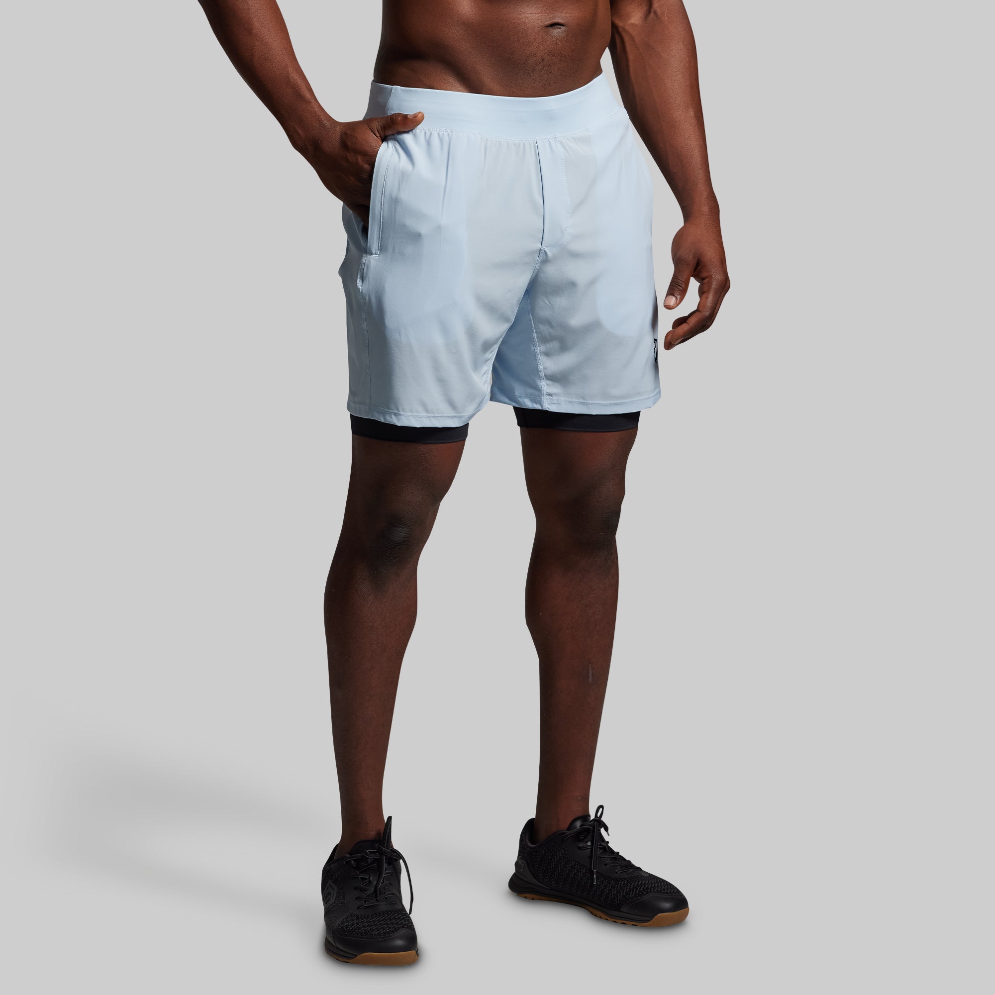 Versatile Short w/ Compression 7 (Chambray) - Image 5