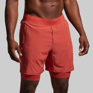 Versatile Short w/ Compression 7 (Brick)