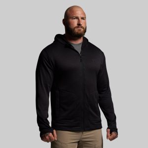 Quiver Full Zip Hoodie 2.0 (Black)
